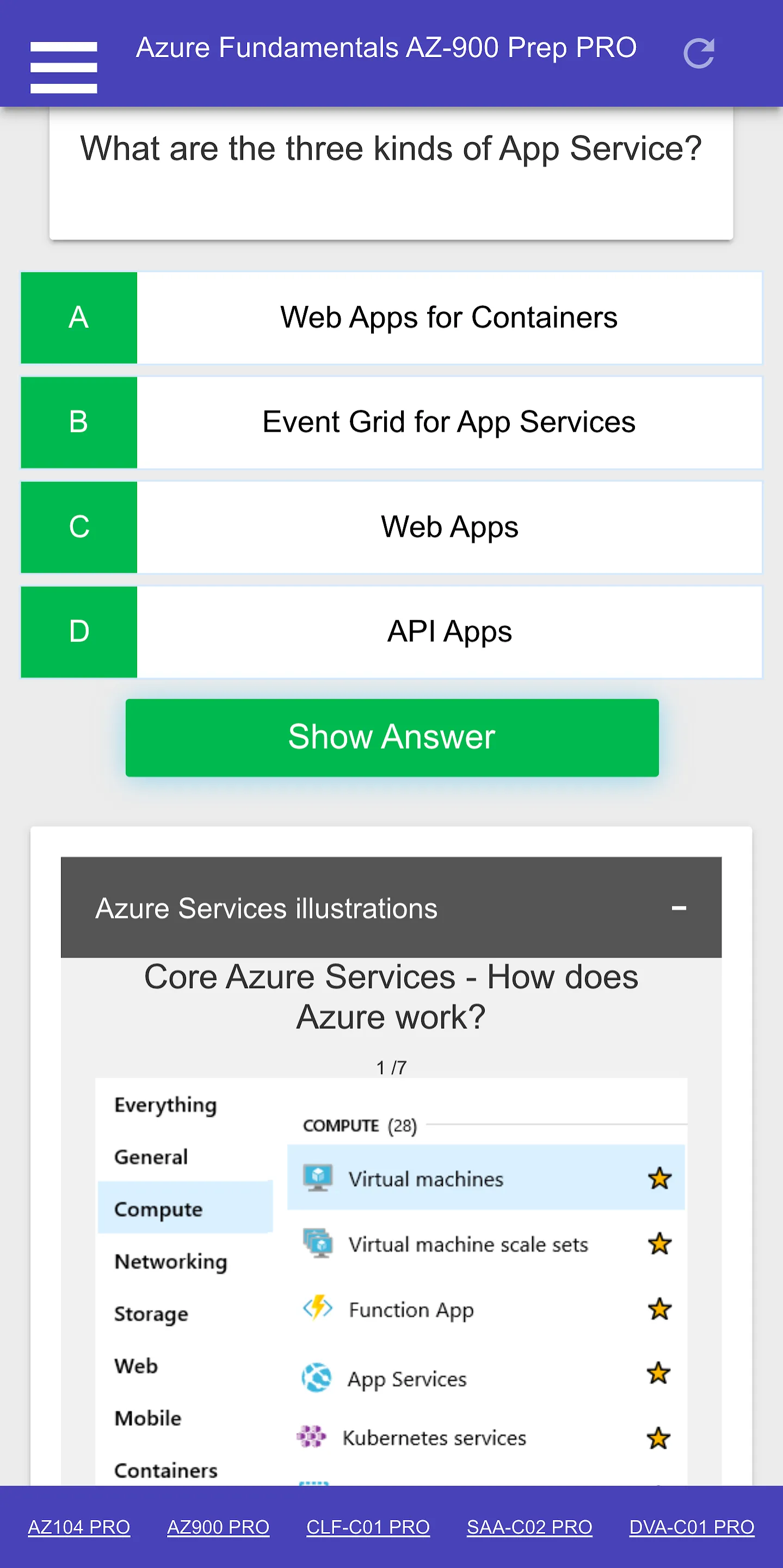 Azure AZ900 Fundamentals Certi | Indus Appstore | Screenshot