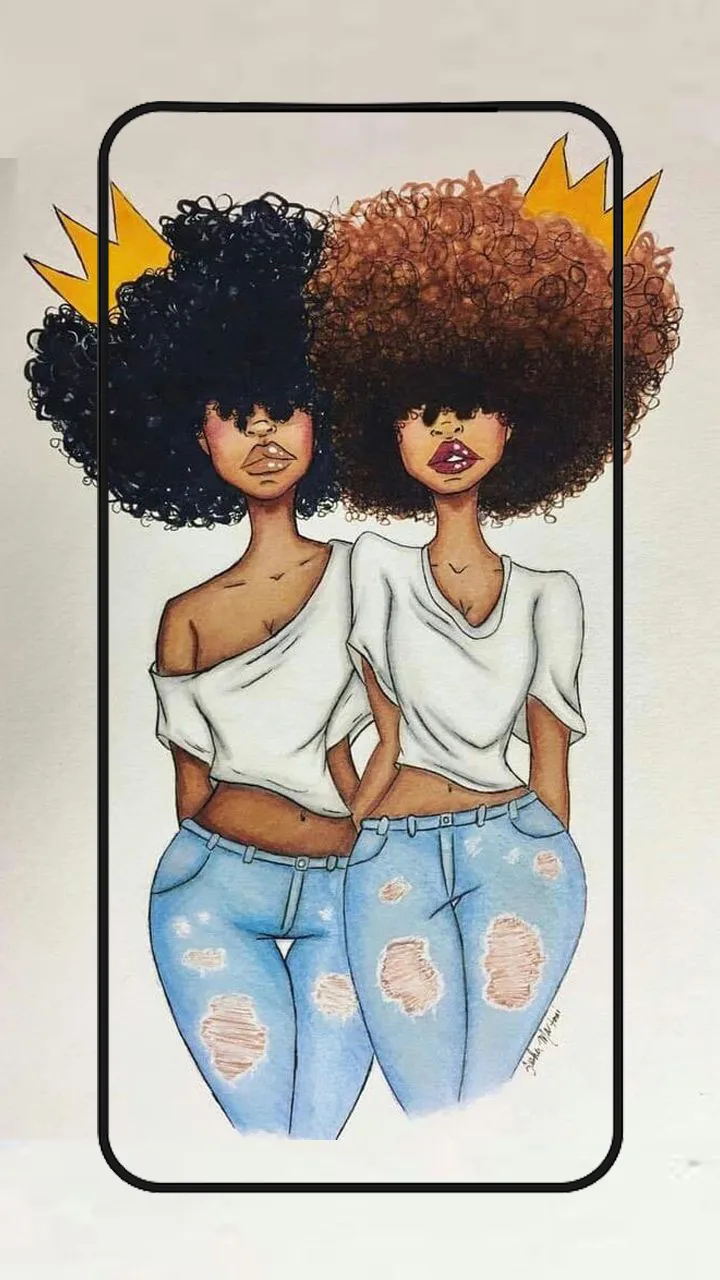 black girls wallpaper melanin | Indus Appstore | Screenshot