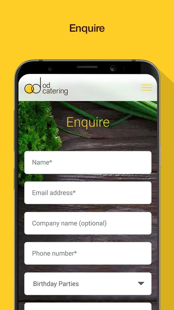 Od Catering | Indus Appstore | Screenshot