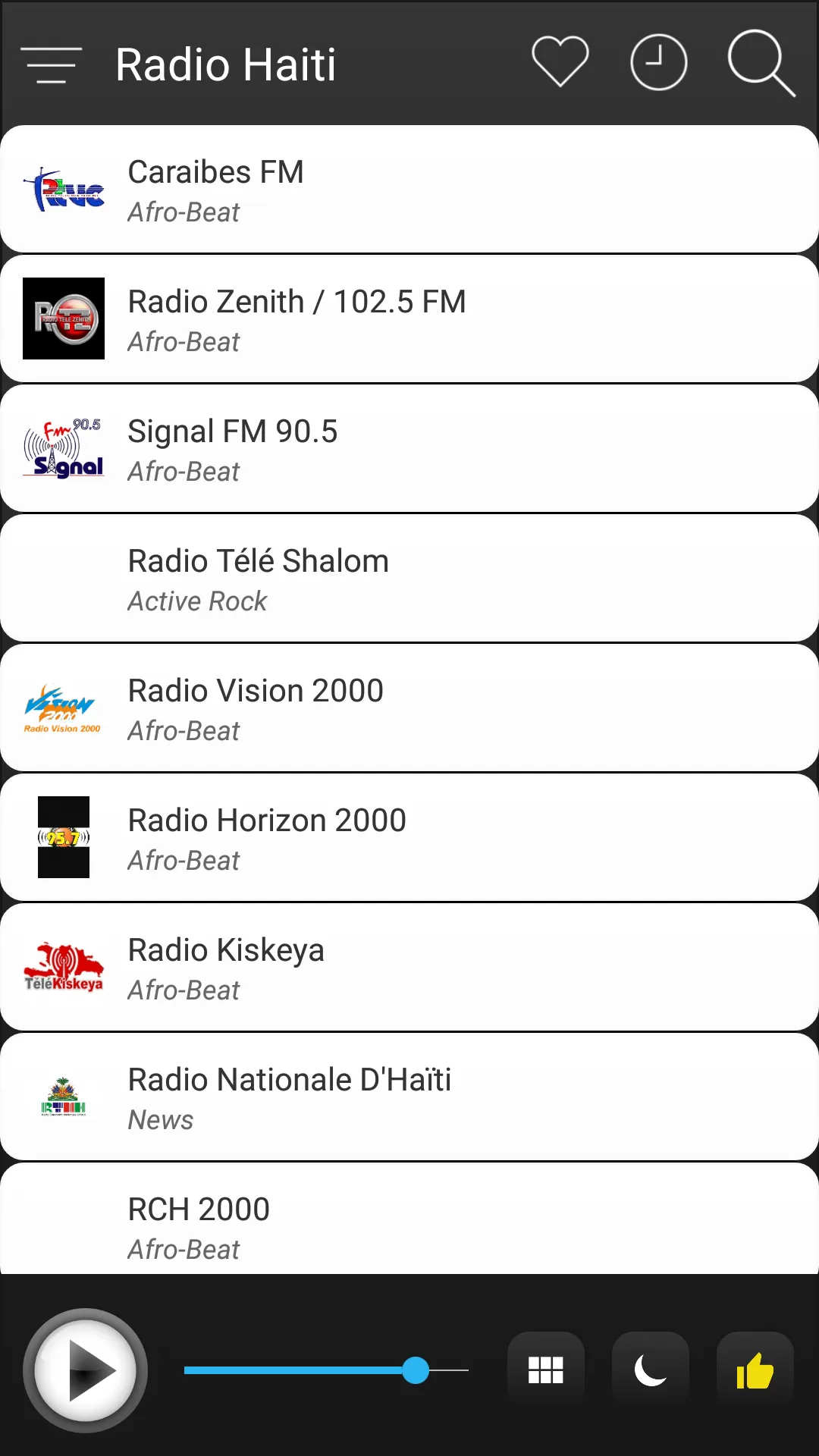 Haiti Radio FM AM Music | Indus Appstore | Screenshot