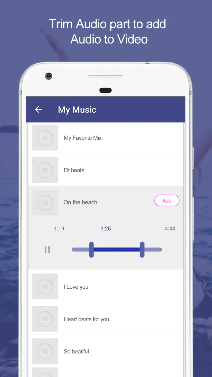 Add Audio to Video & Trim | Indus Appstore | Screenshot