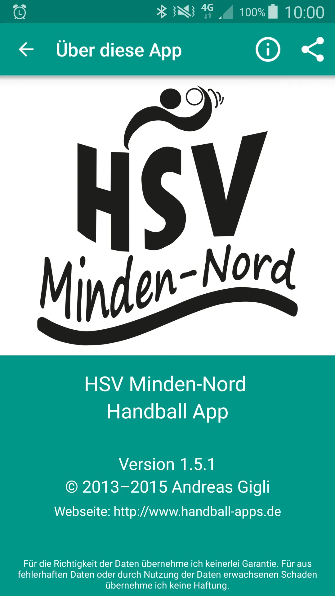 HSV Minden-Nord | Indus Appstore | Screenshot