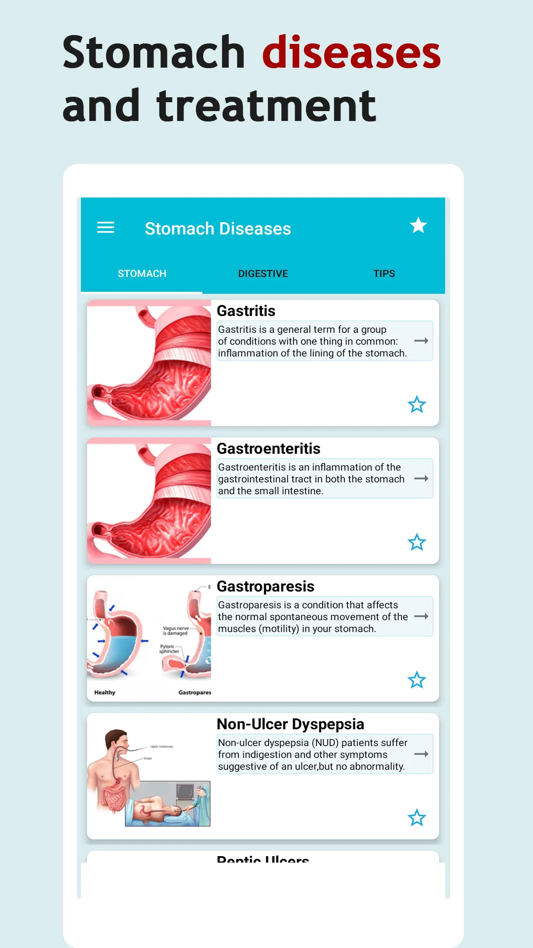 All Stomach Disease &Treatment | Indus Appstore | Screenshot