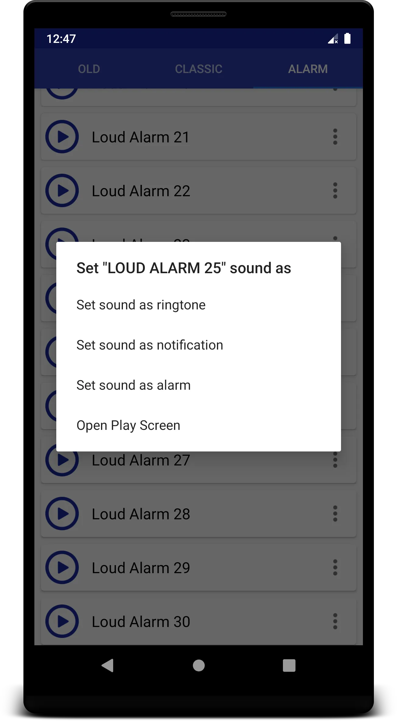 Classic(Old) Phone Ringtones | Indus Appstore | Screenshot