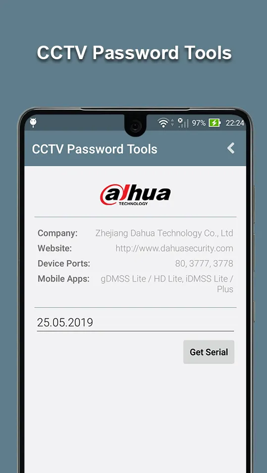 CCTV Password Tools | Indus Appstore | Screenshot