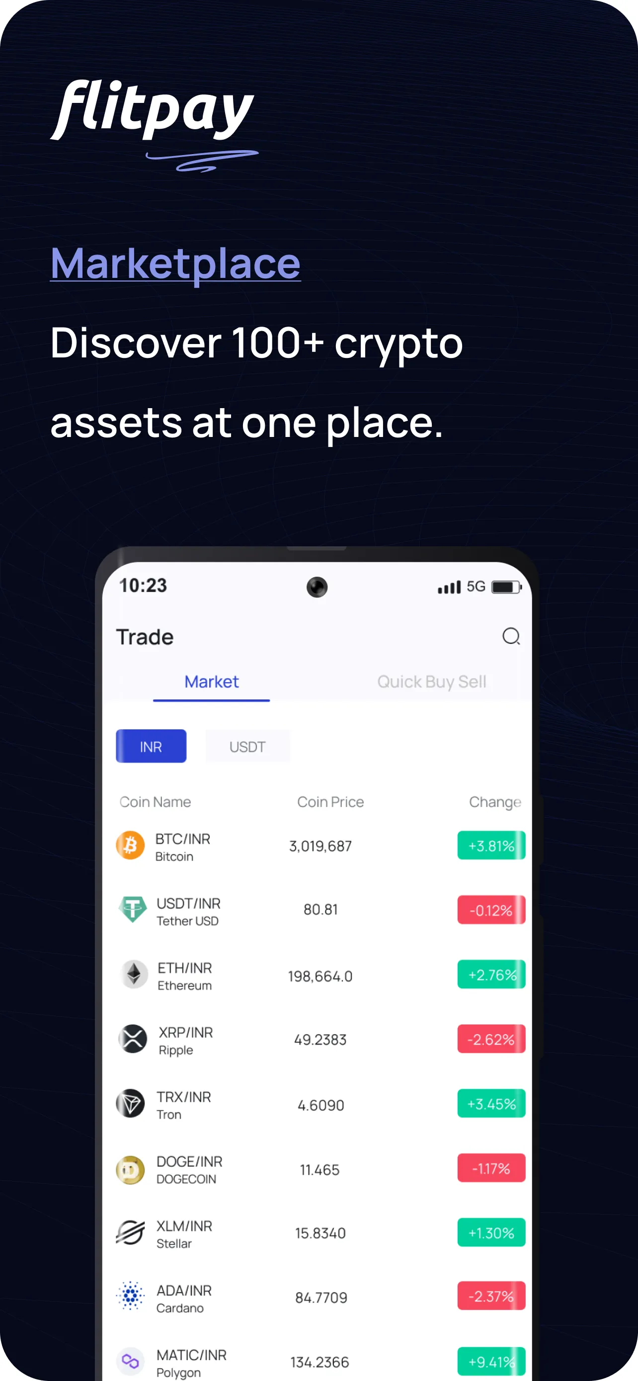 Flitpay: Crypto Trading App | Indus Appstore | Screenshot