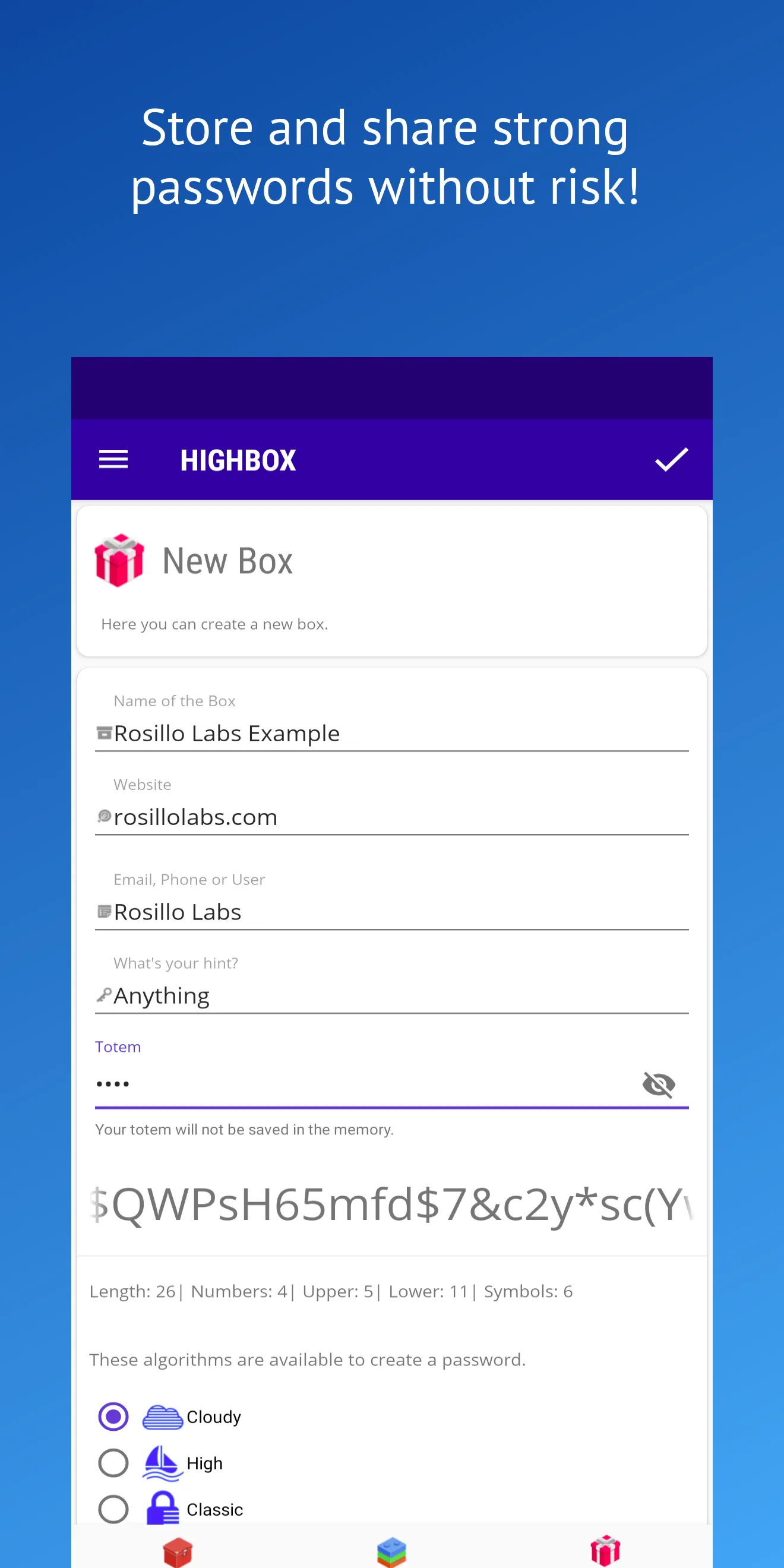 Highbox Magic Password Manager | Indus Appstore | Screenshot