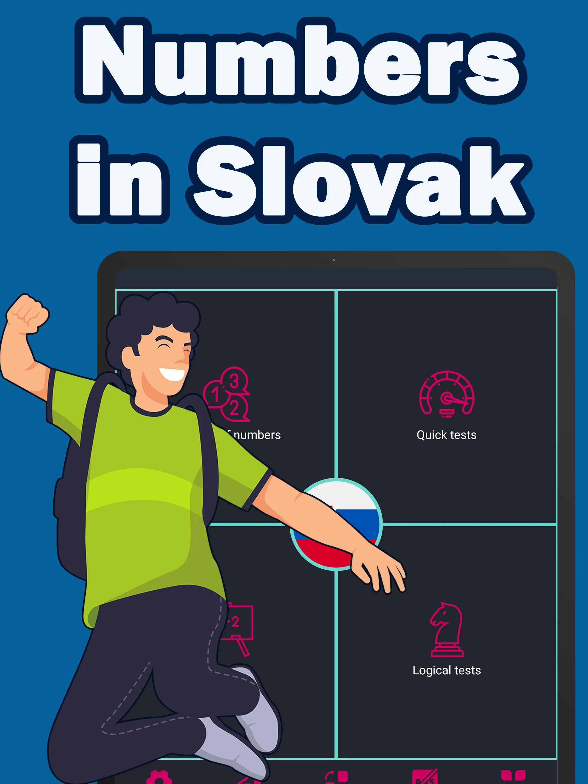 Numbers in Slovak language | Indus Appstore | Screenshot