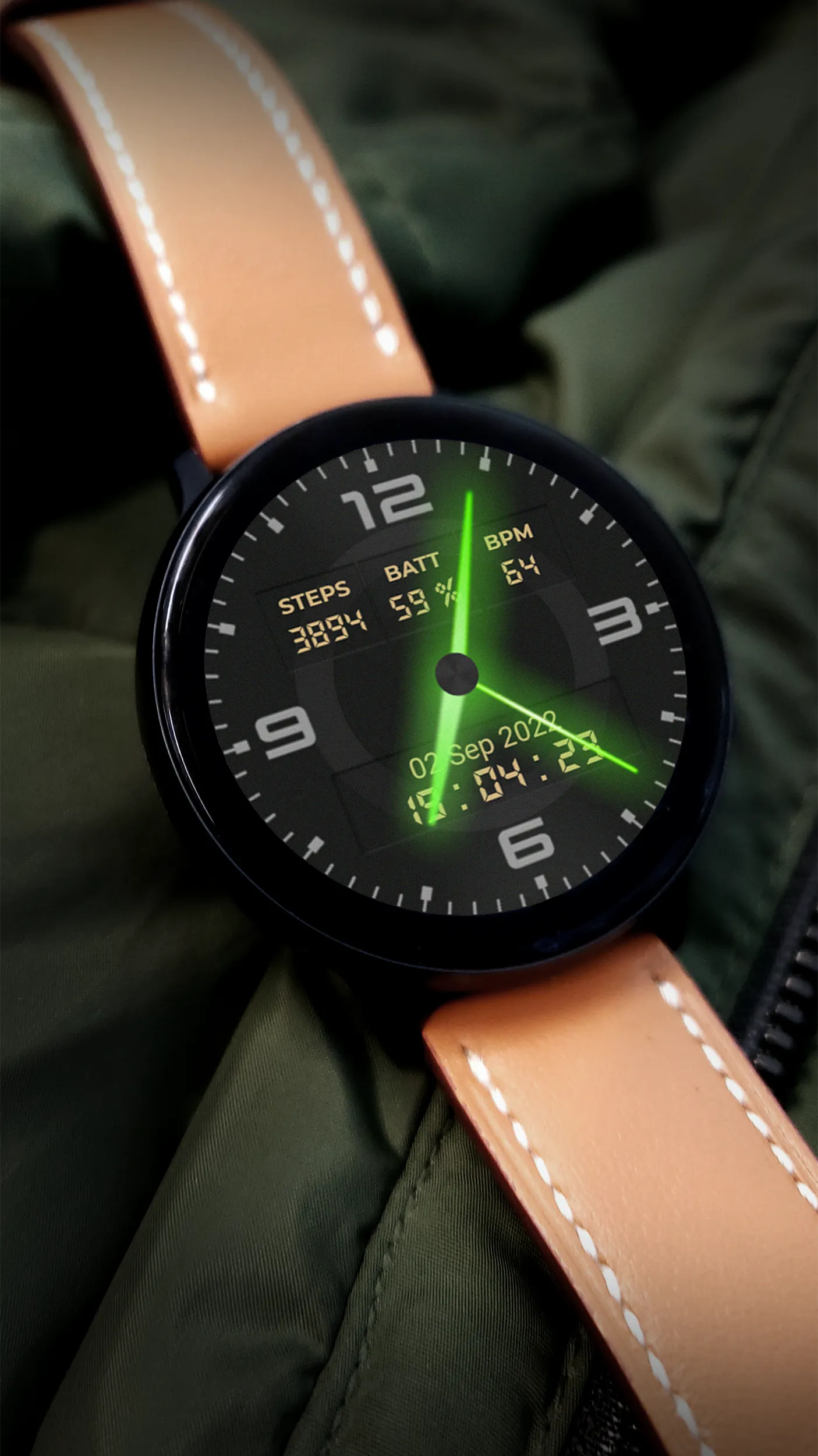 Neon Watchface AKM Wear OS | Indus Appstore | Screenshot