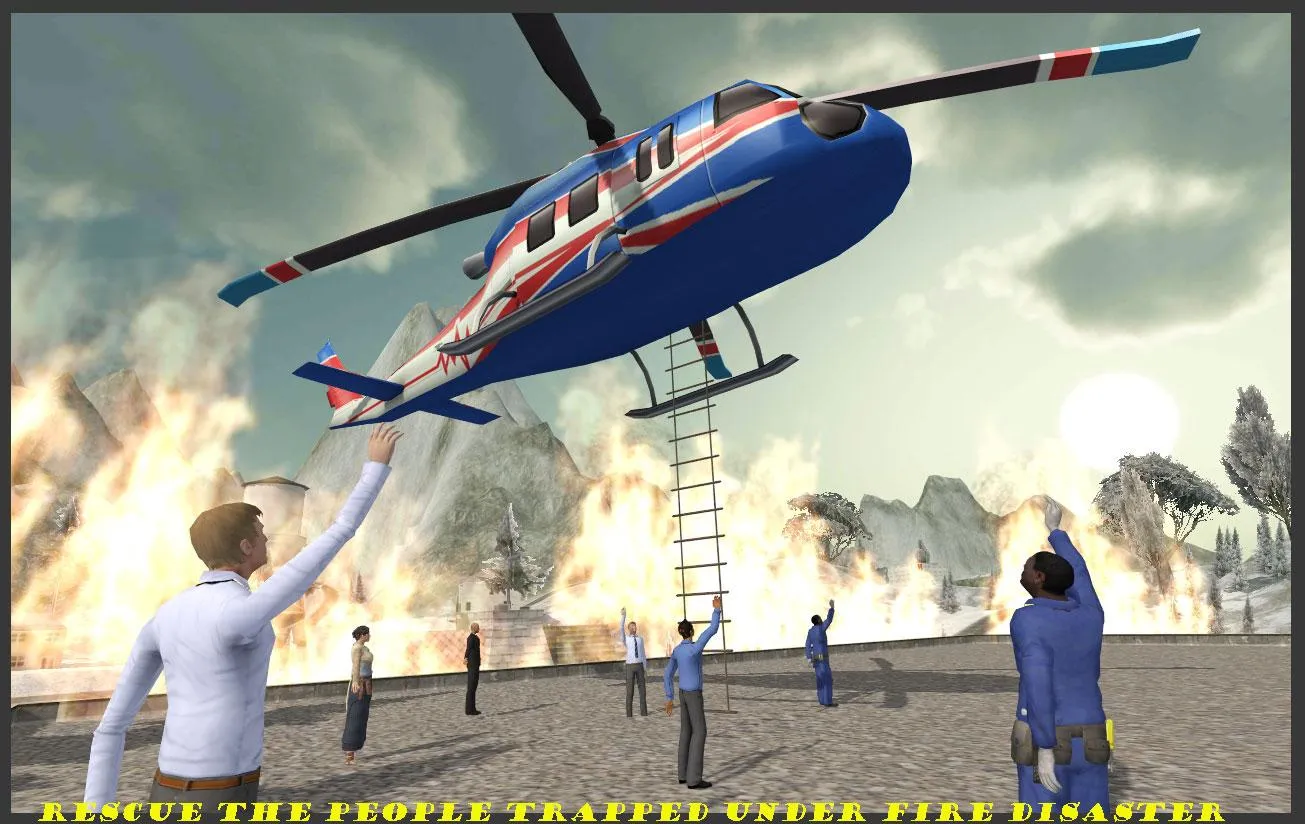 Rescue Helicopter Game | Indus Appstore | Screenshot