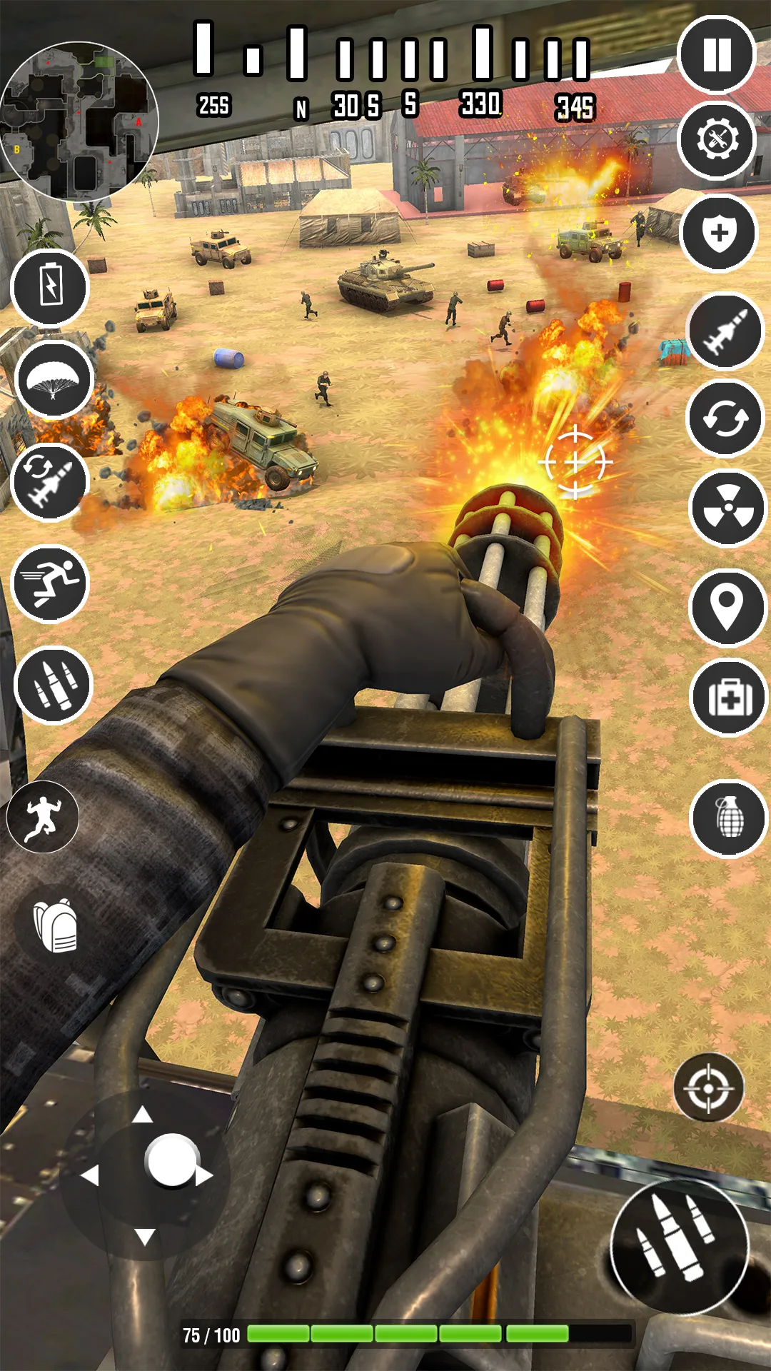 Gunship Combat: Helicopter 3D | Indus Appstore | Screenshot