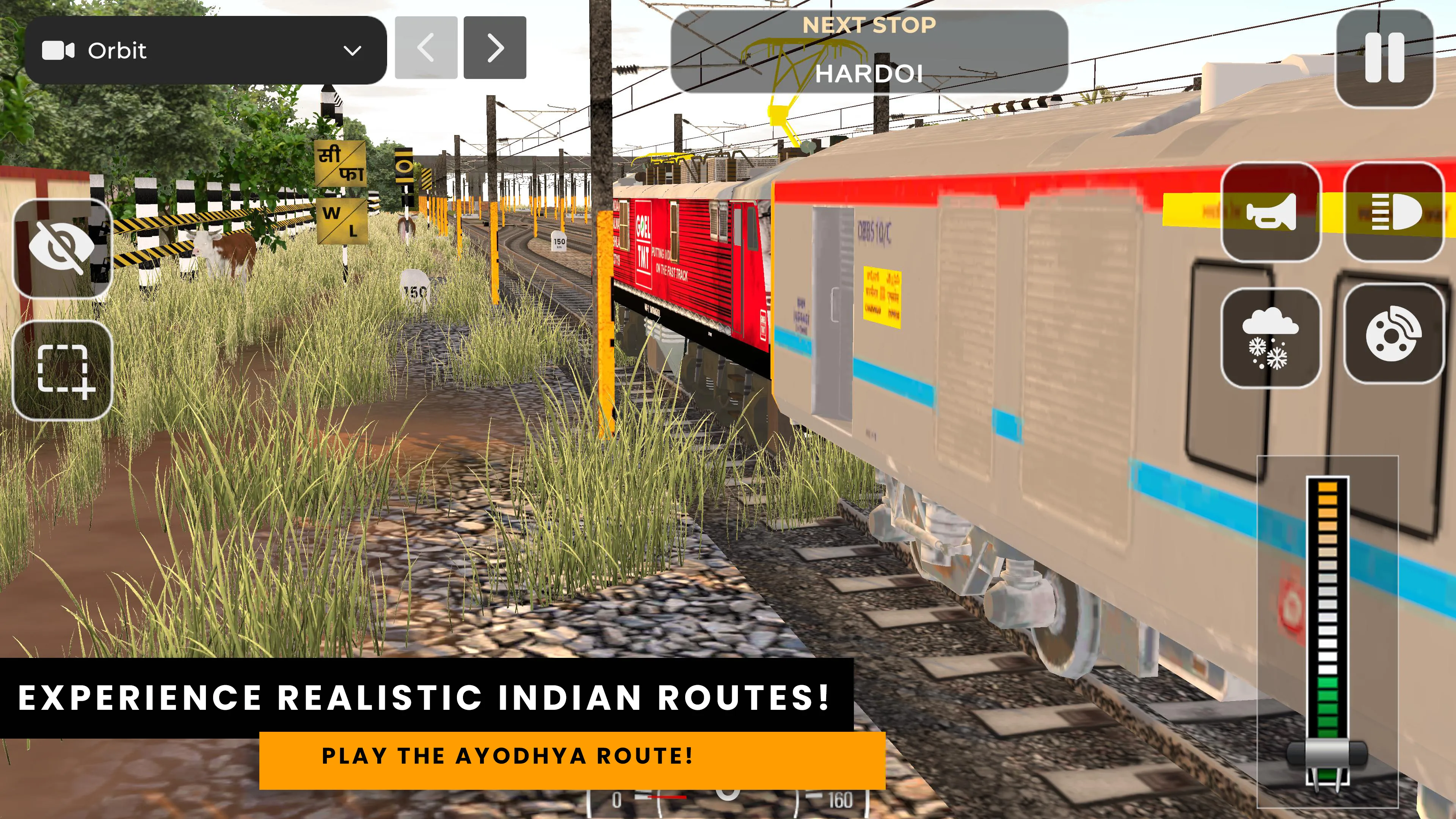 Indian Railway Train Simulator | Indus Appstore | Screenshot
