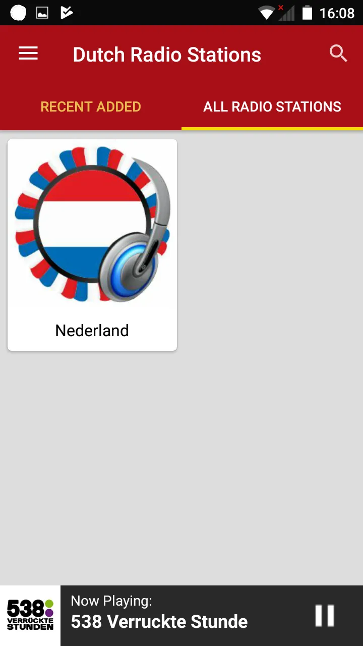 Netherlands Radio Stations | Indus Appstore | Screenshot