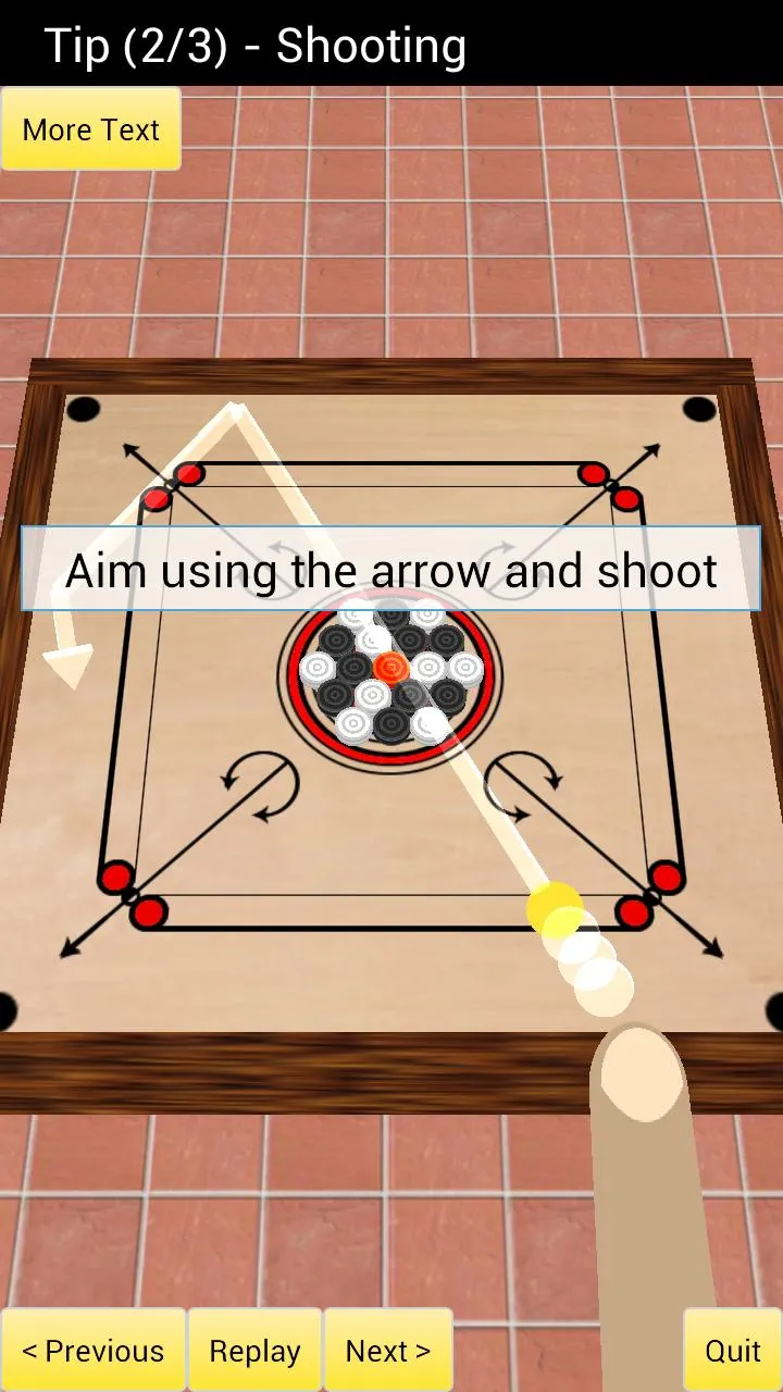 Carrom 3D | Indus Appstore | Screenshot