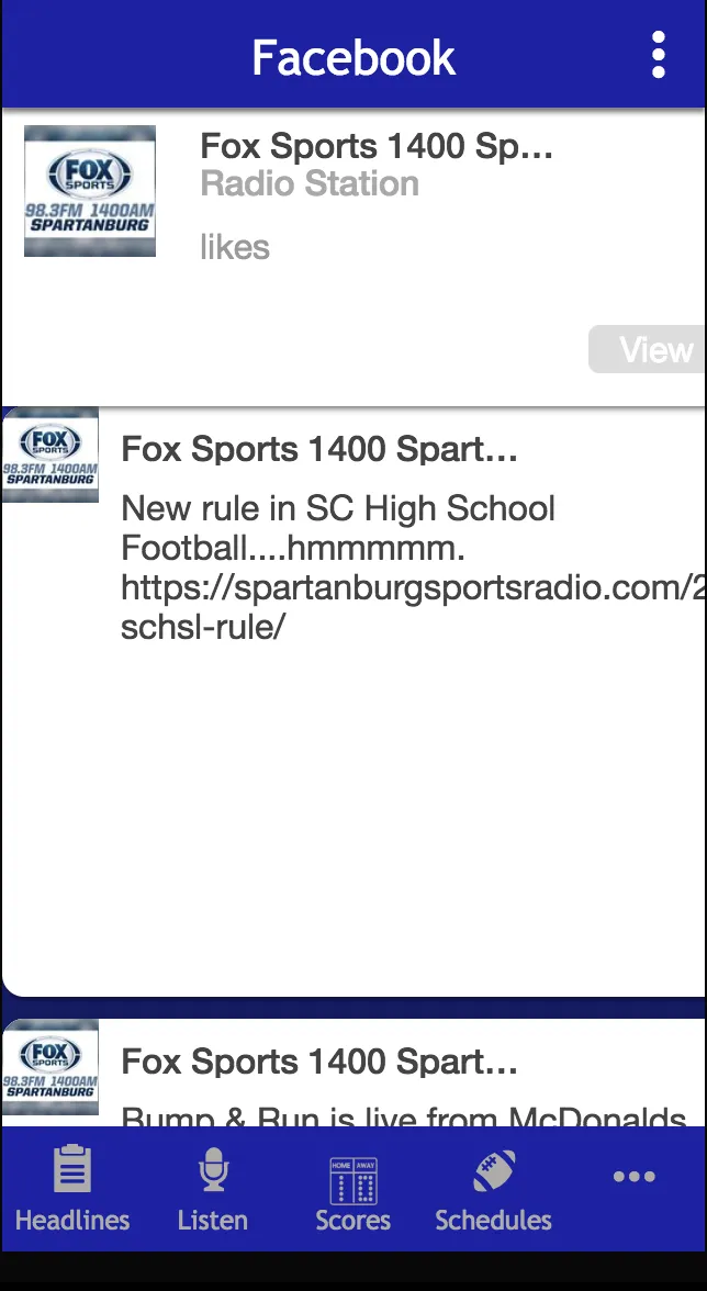 Fox Sports 1400 | Indus Appstore | Screenshot