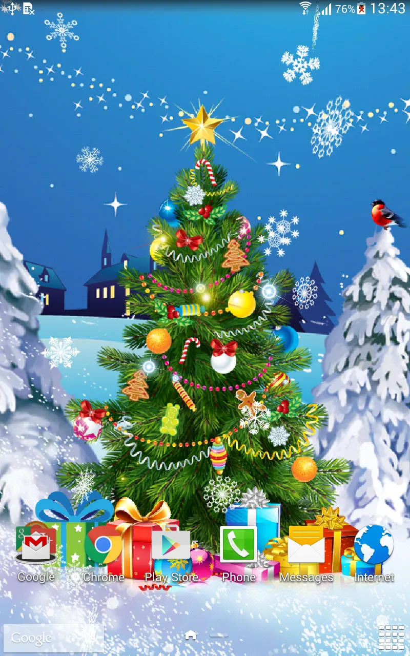 Christmas Live Wallpaper | Indus Appstore | Screenshot