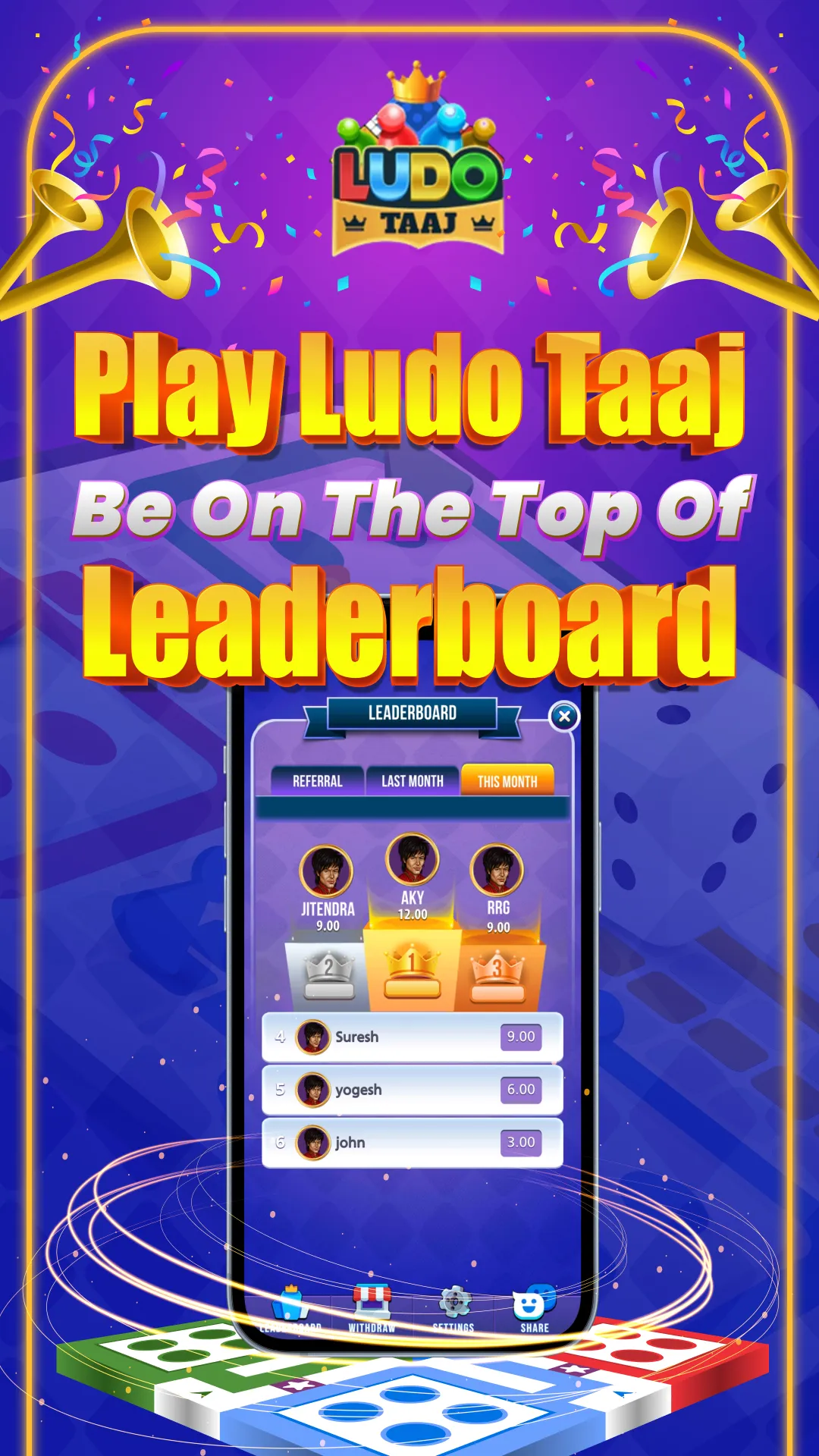 Ludo Taaj - Play Ludo & Win | Indus Appstore | Screenshot