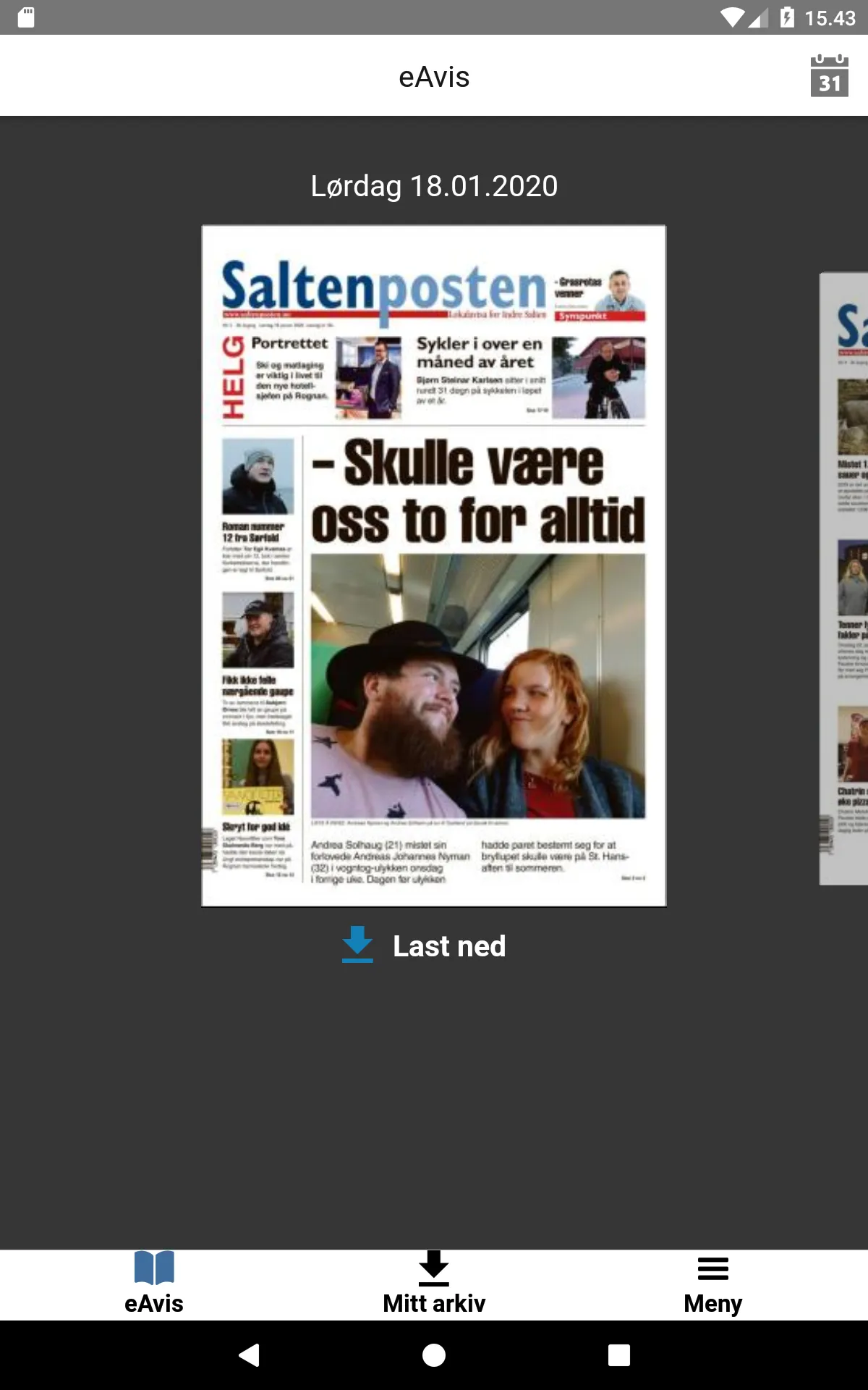 Saltenposten | Indus Appstore | Screenshot