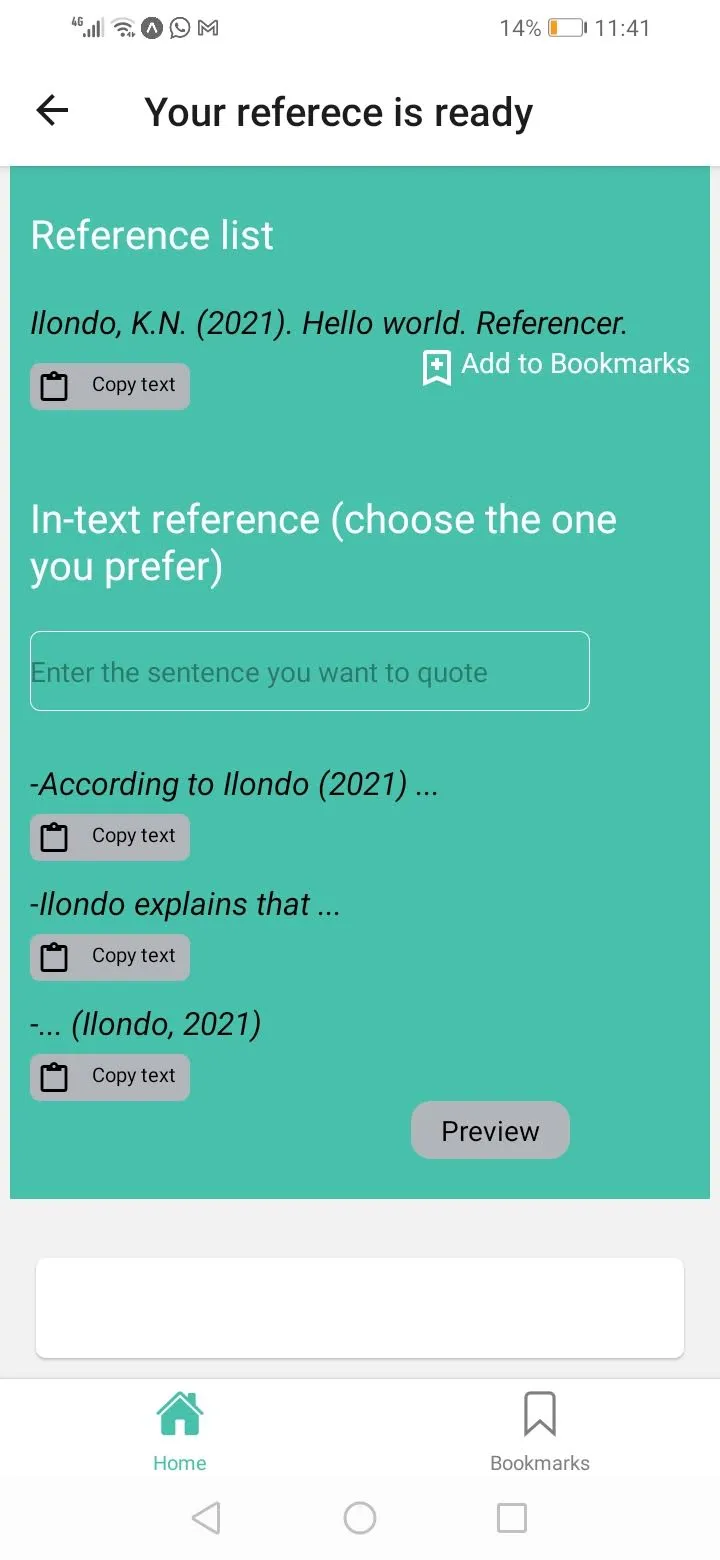 Referencer-APA Style | Indus Appstore | Screenshot