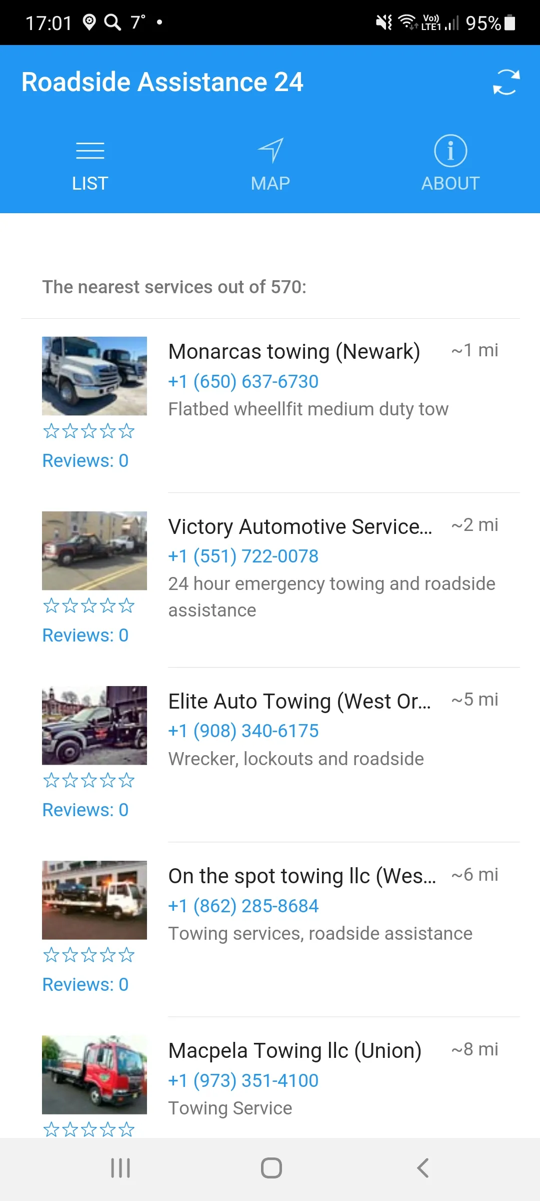 Roadside Assistance 24 | Indus Appstore | Screenshot