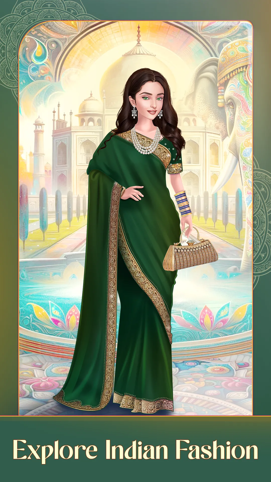 Indian Fashion Dressup Game | Indus Appstore | Screenshot