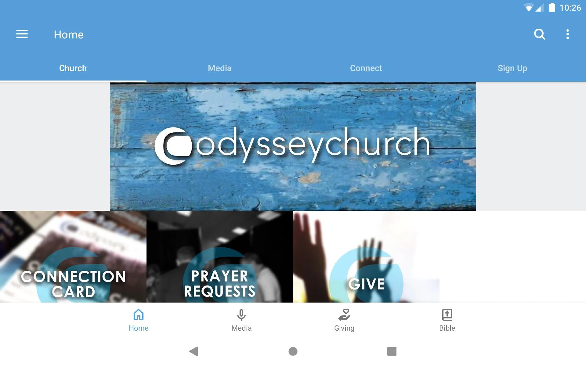 Odyssey Church | Indus Appstore | Screenshot