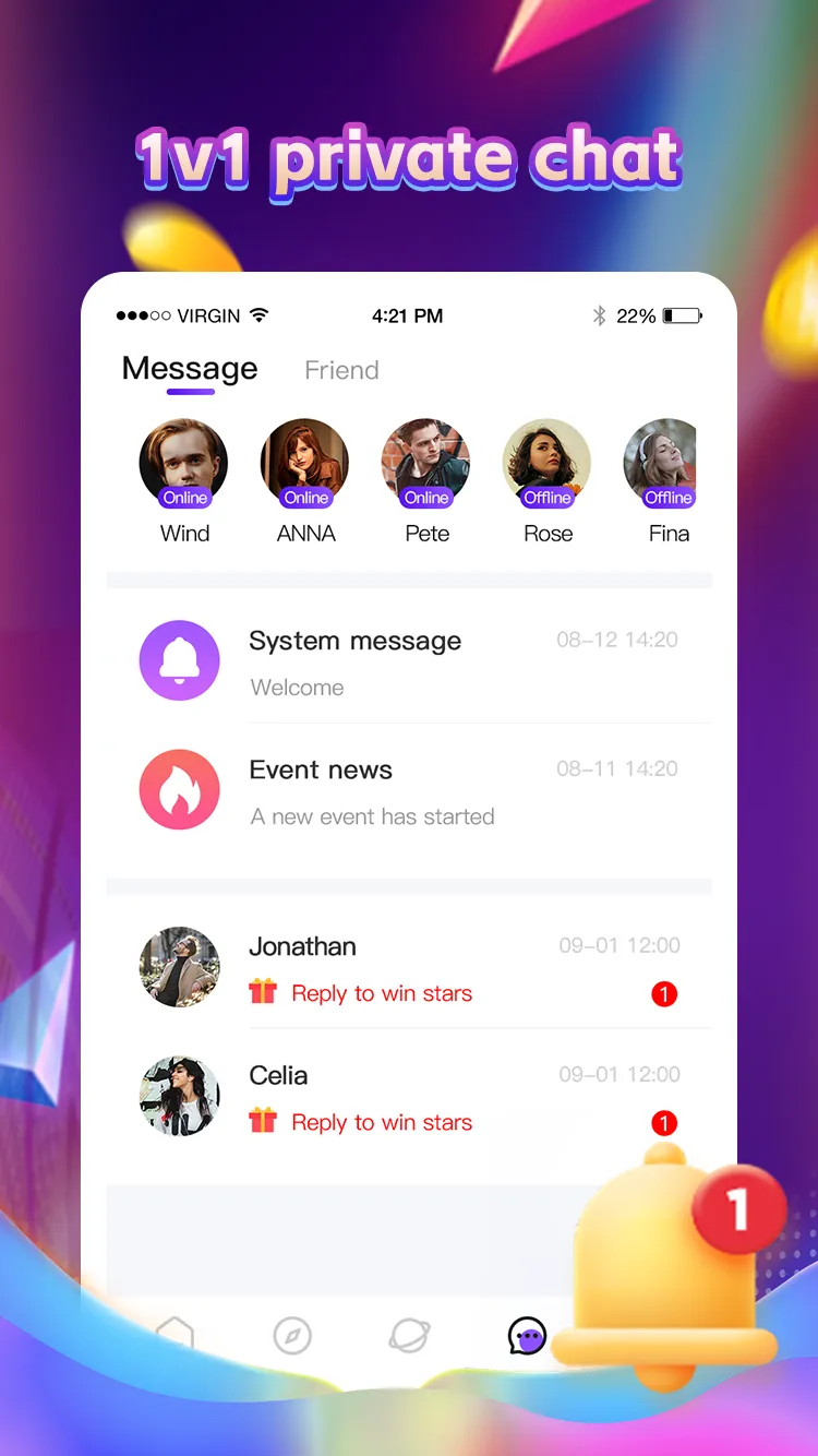 VIVO - Virtual Voice Chat | Indus Appstore | Screenshot