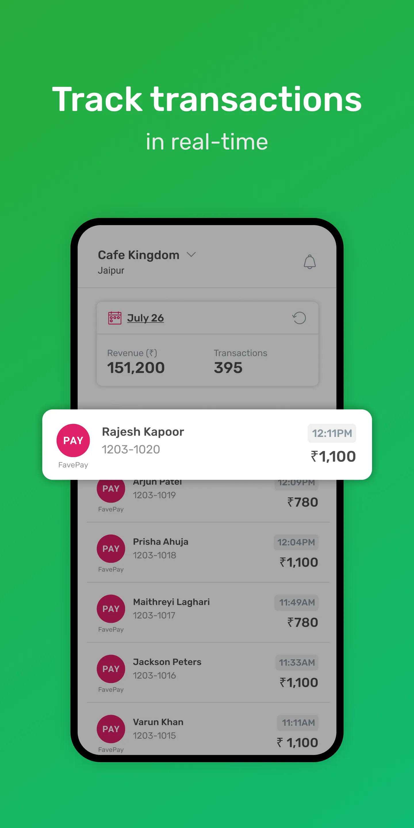 FaveBiz (India) — Mobile payme | Indus Appstore | Screenshot