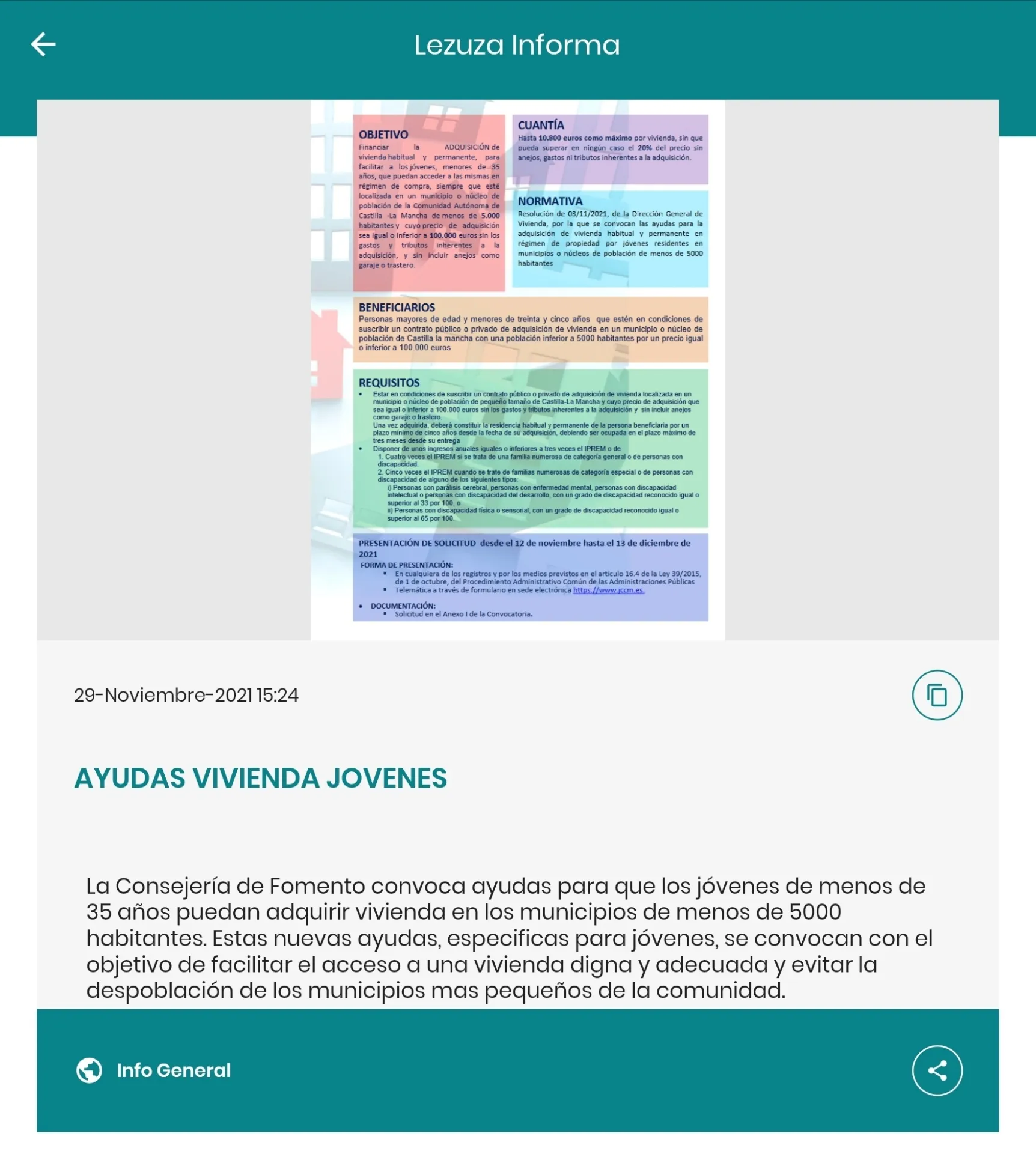 Lezuza Informa | Indus Appstore | Screenshot