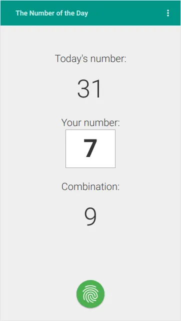 The Number of the Day | Indus Appstore | Screenshot