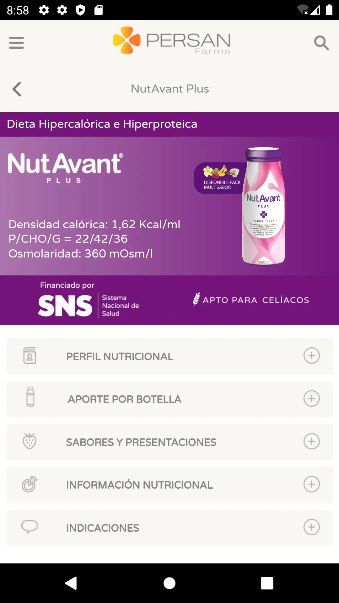 Persan Farma Vademécum | Indus Appstore | Screenshot