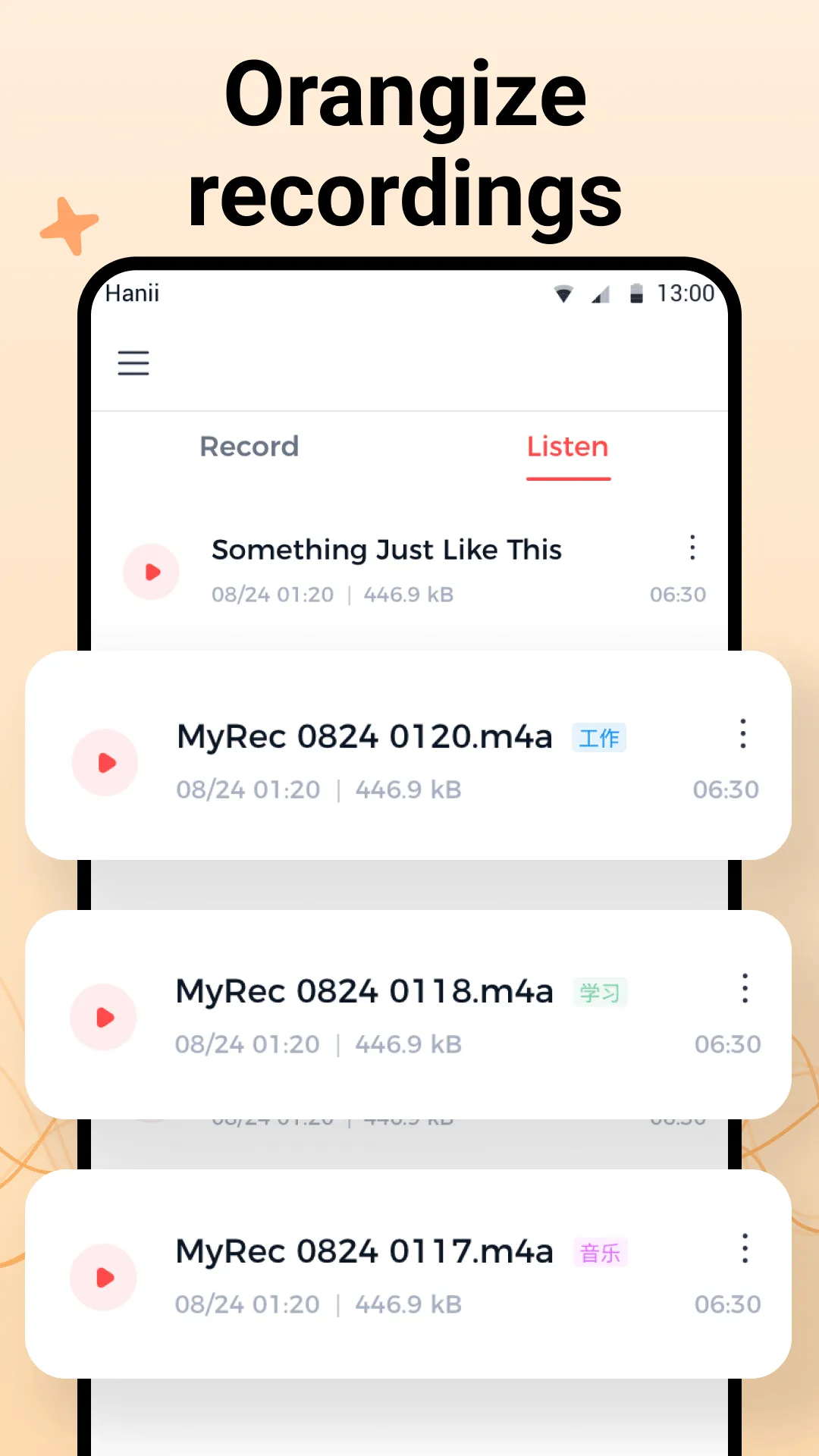 Voice Recorder & Voice Memos | Indus Appstore | Screenshot