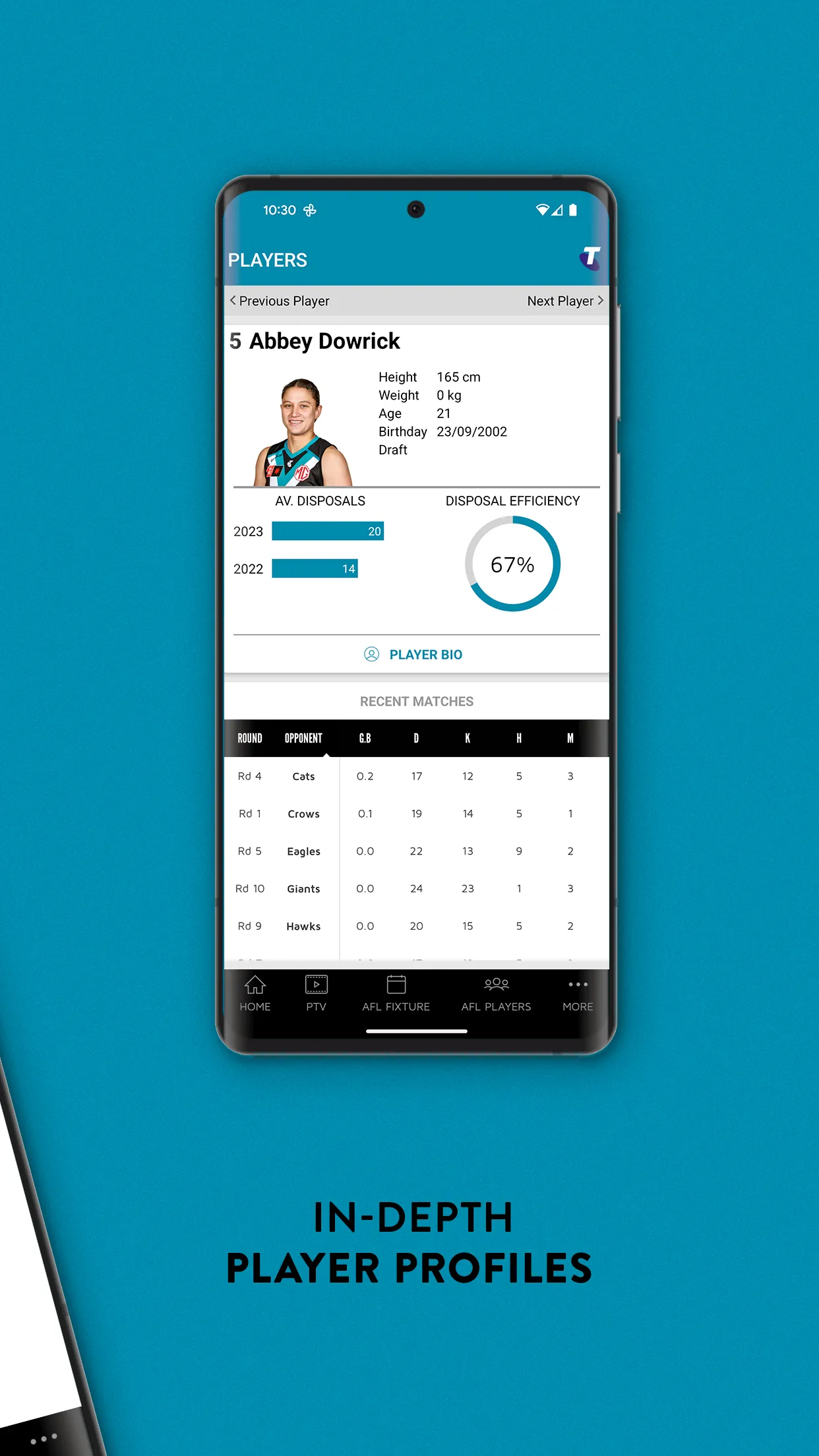 Port Adelaide Official App | Indus Appstore | Screenshot