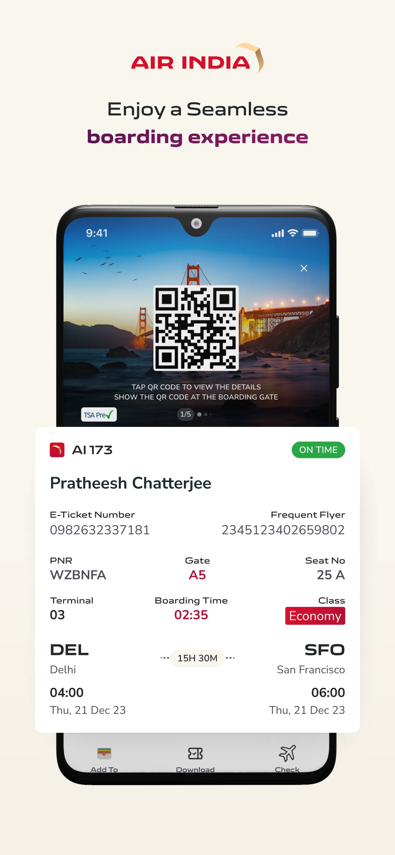 Air India: Book Flight Tickets | Indus Appstore | Screenshot