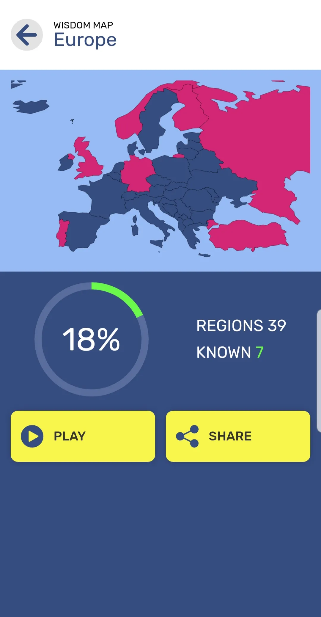 Map Quiz World Geography | Indus Appstore | Screenshot