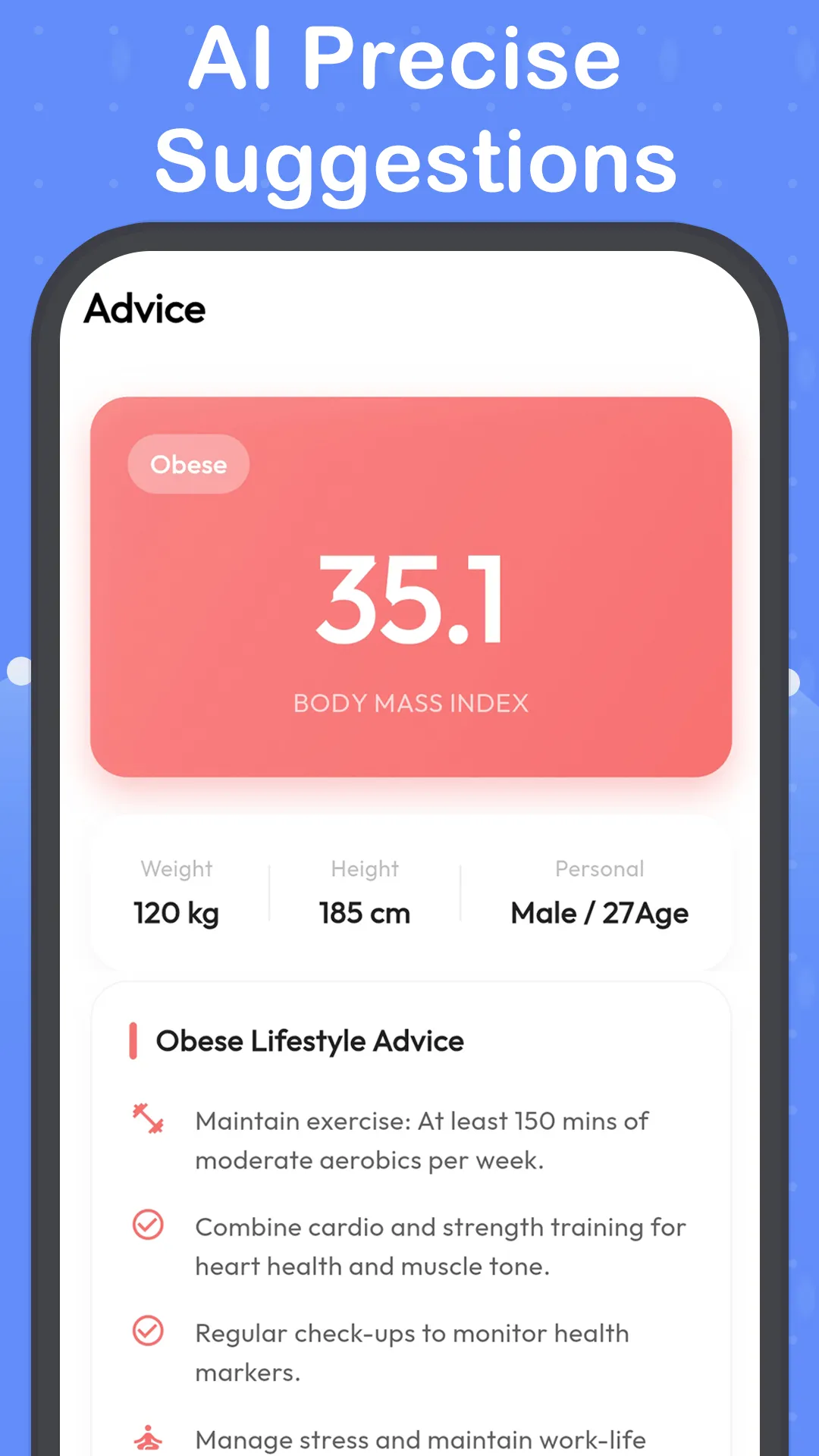 BMI Calculator-Weight record | Indus Appstore | Screenshot
