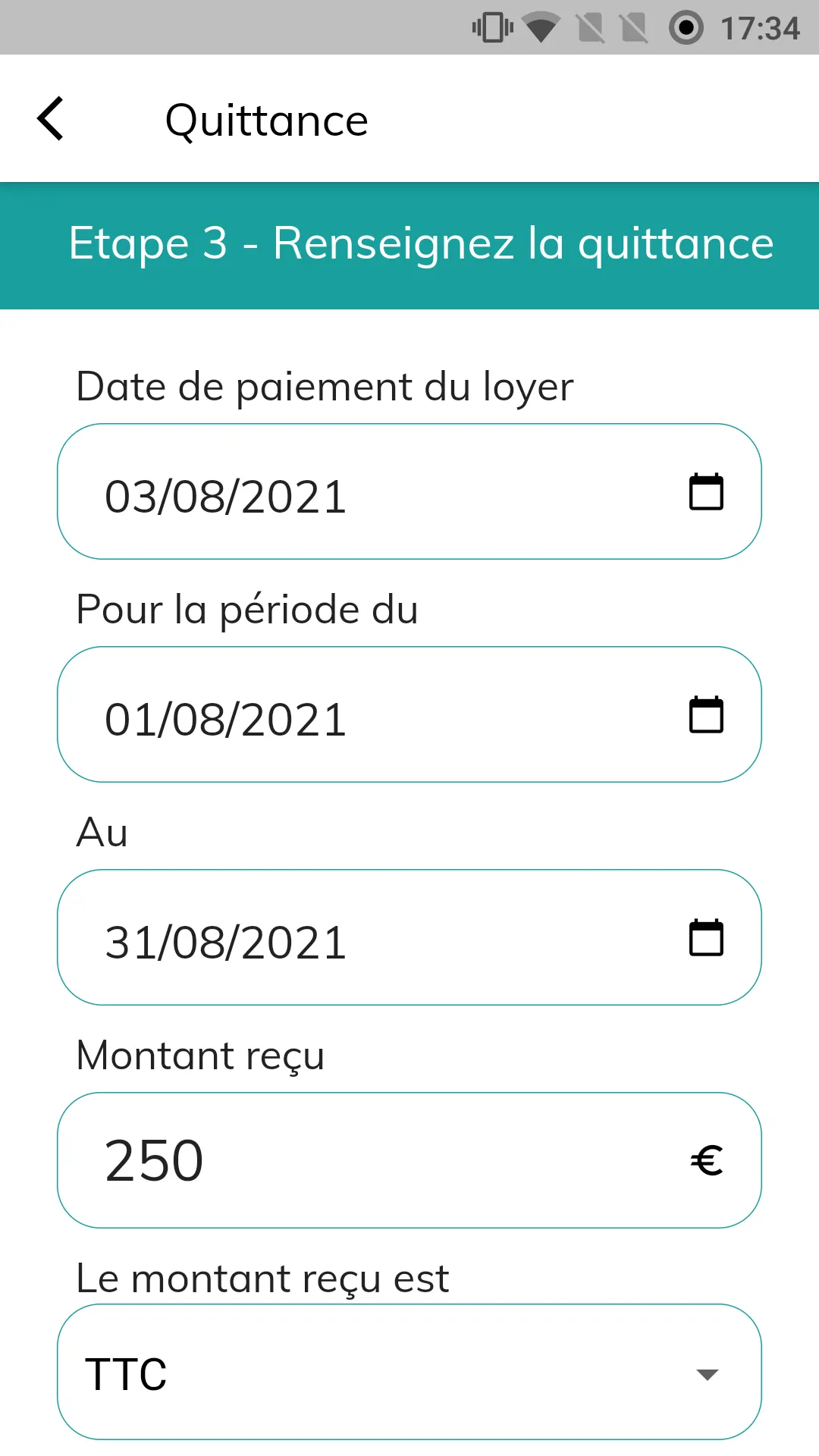 Quittance mydomus | Indus Appstore | Screenshot