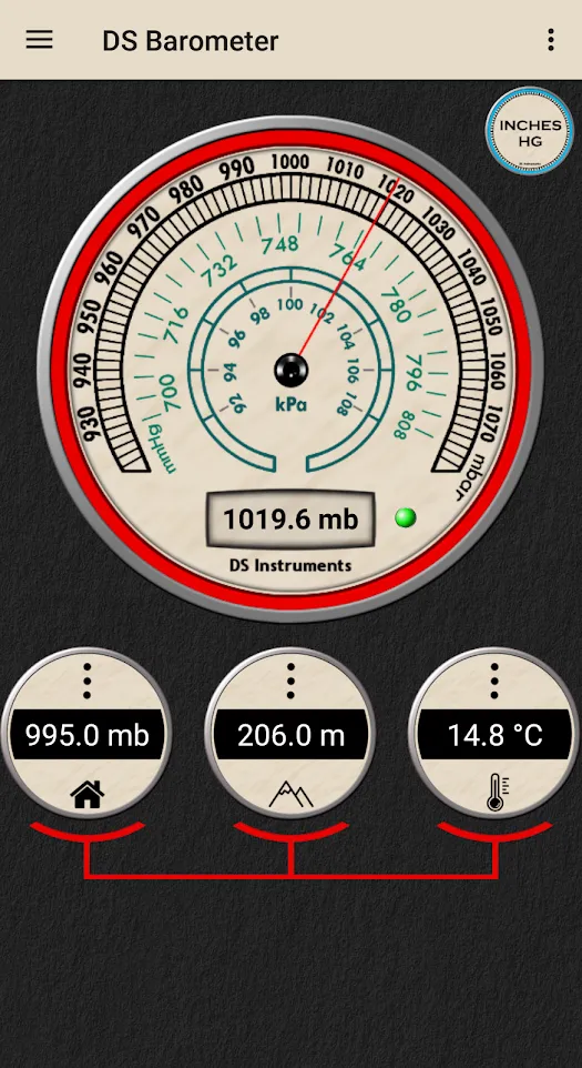 DS Barometer - Altimeter and W | Indus Appstore | Screenshot