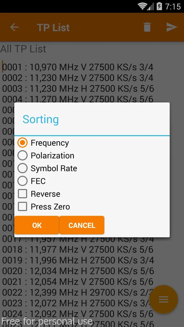 ArabSat Frequency List | Indus Appstore | Screenshot