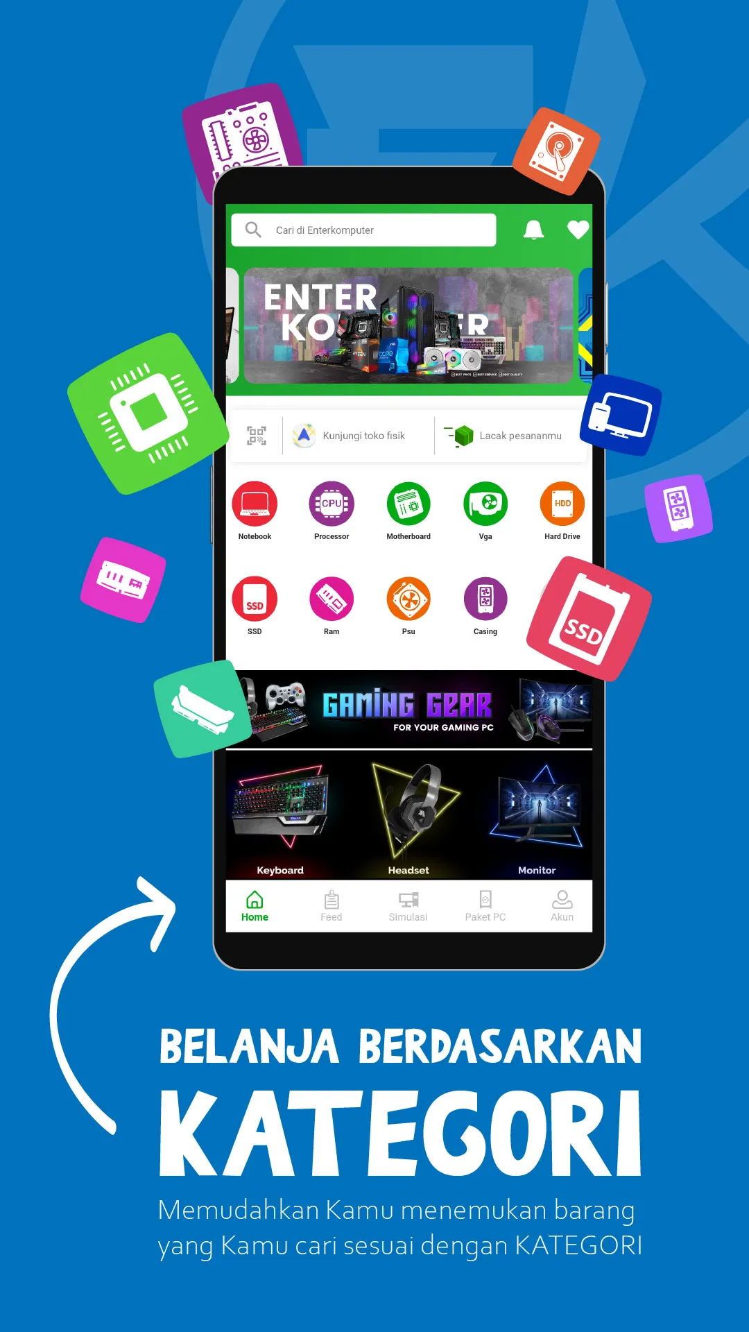 Enterkomputer - Toko Rakit PC | Indus Appstore | Screenshot