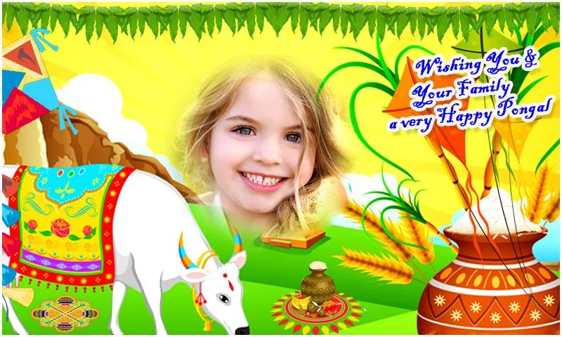 Happy Sankranti pongal Frames | Indus Appstore | Screenshot