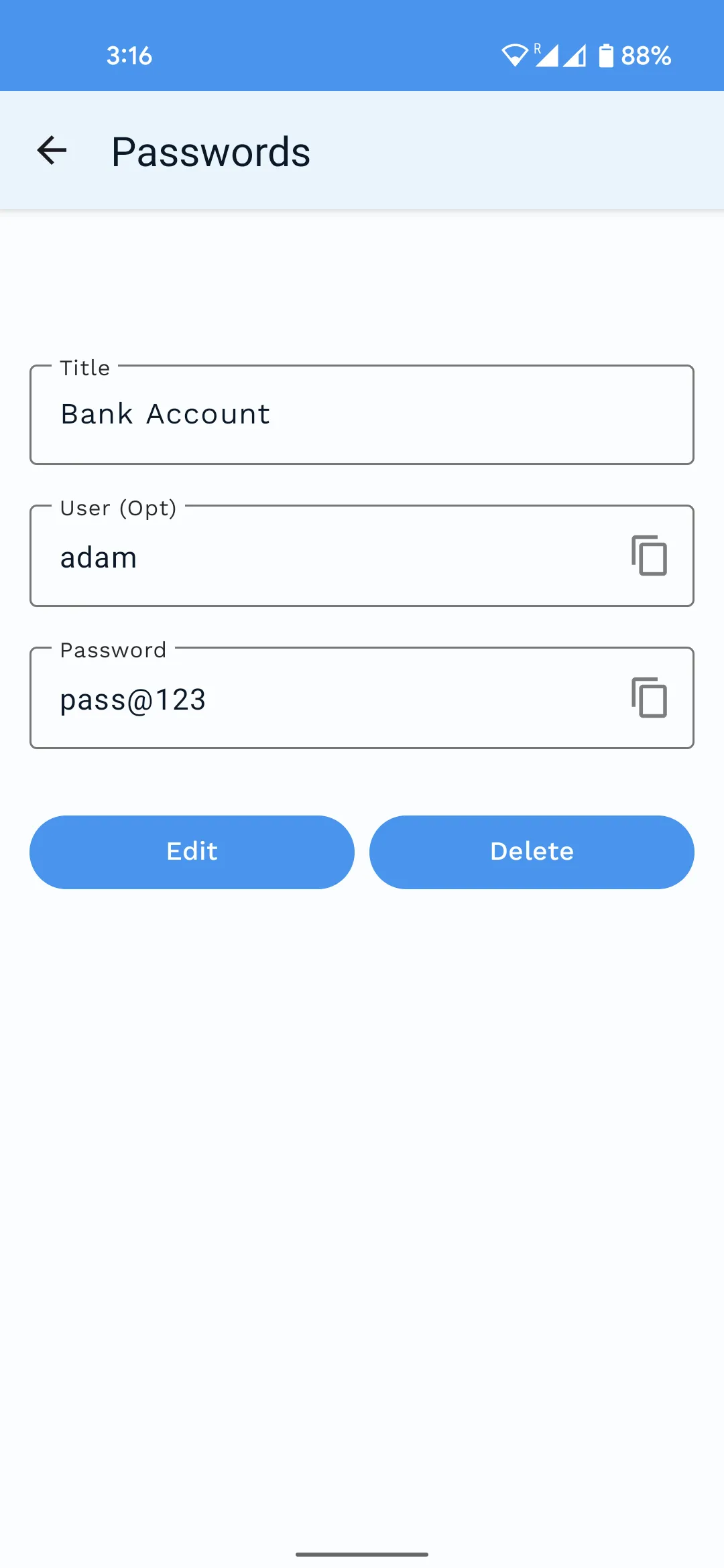 Simple Password Manager | Indus Appstore | Screenshot