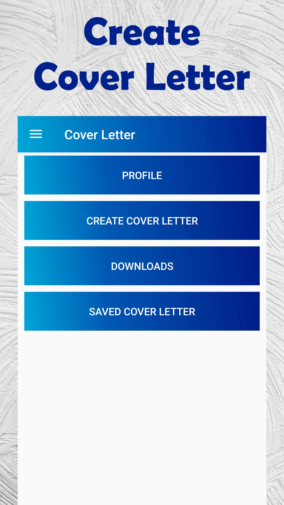 Cover Letter Creator | Indus Appstore | Screenshot