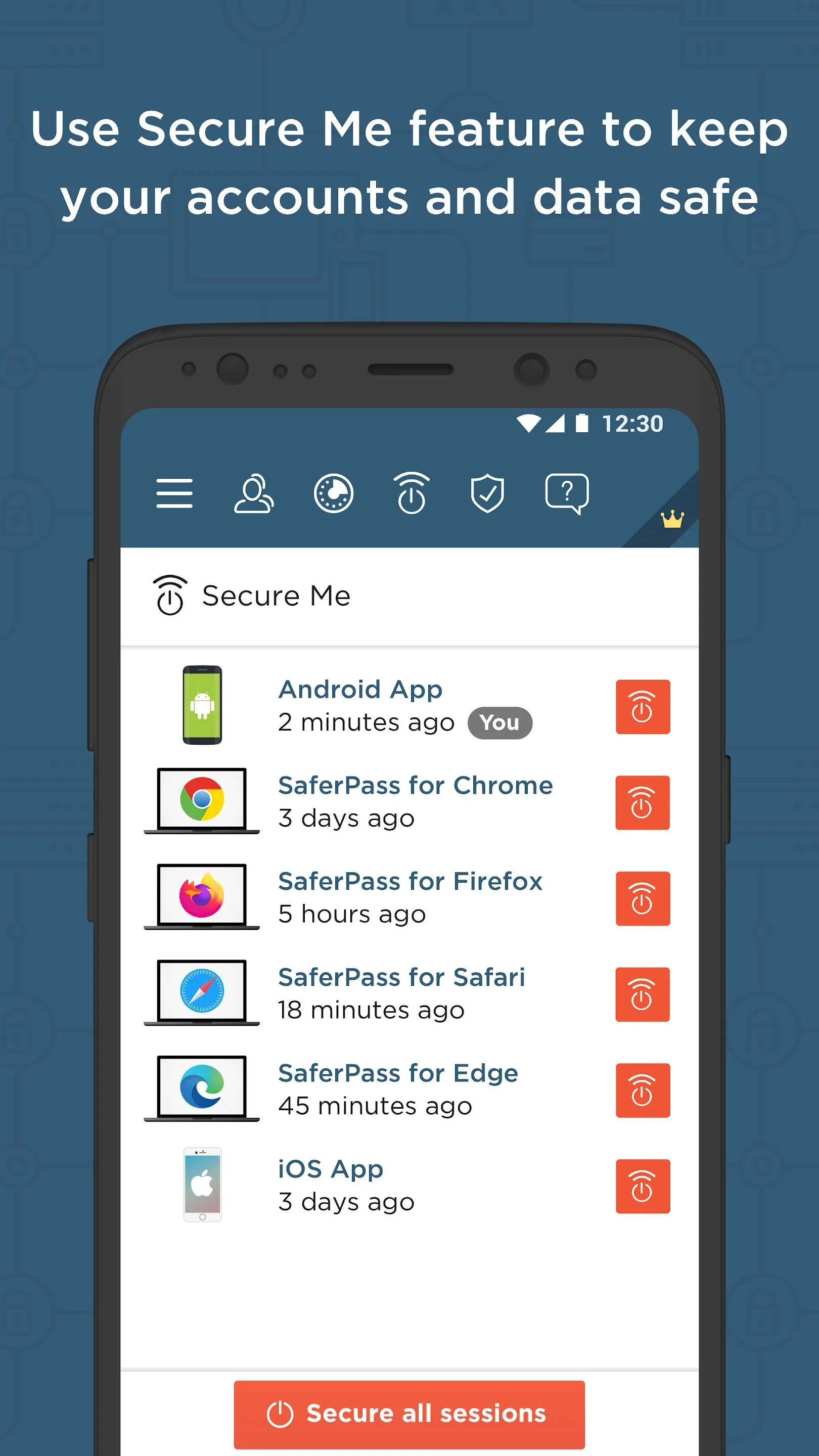 SaferPass Business Premium | Indus Appstore | Screenshot