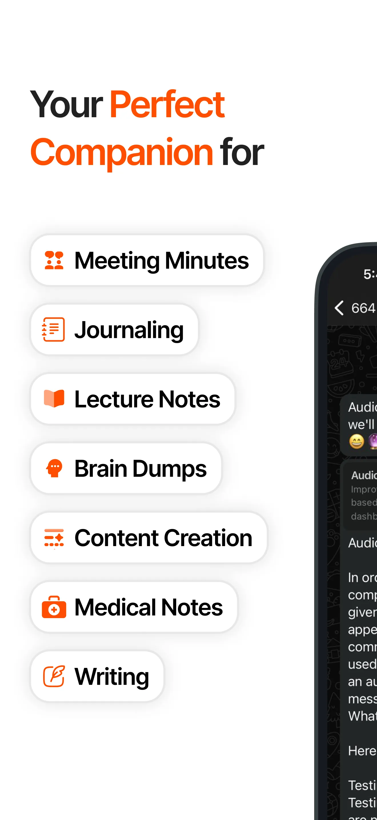 Audionotes: Notes & Minutes AI | Indus Appstore | Screenshot