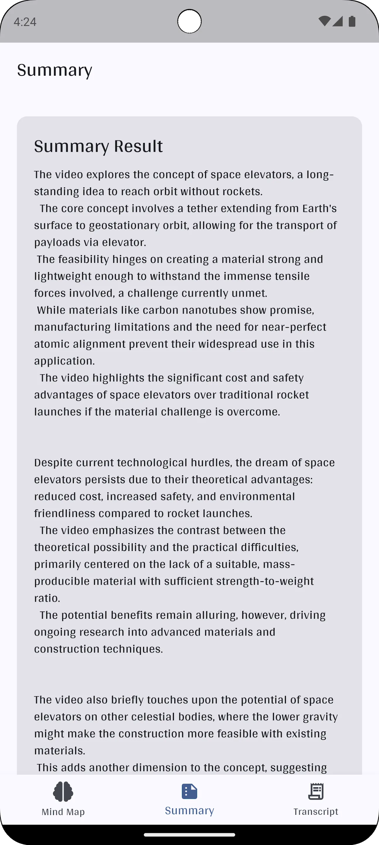 MapTube: YouTube Summary | Indus Appstore | Screenshot