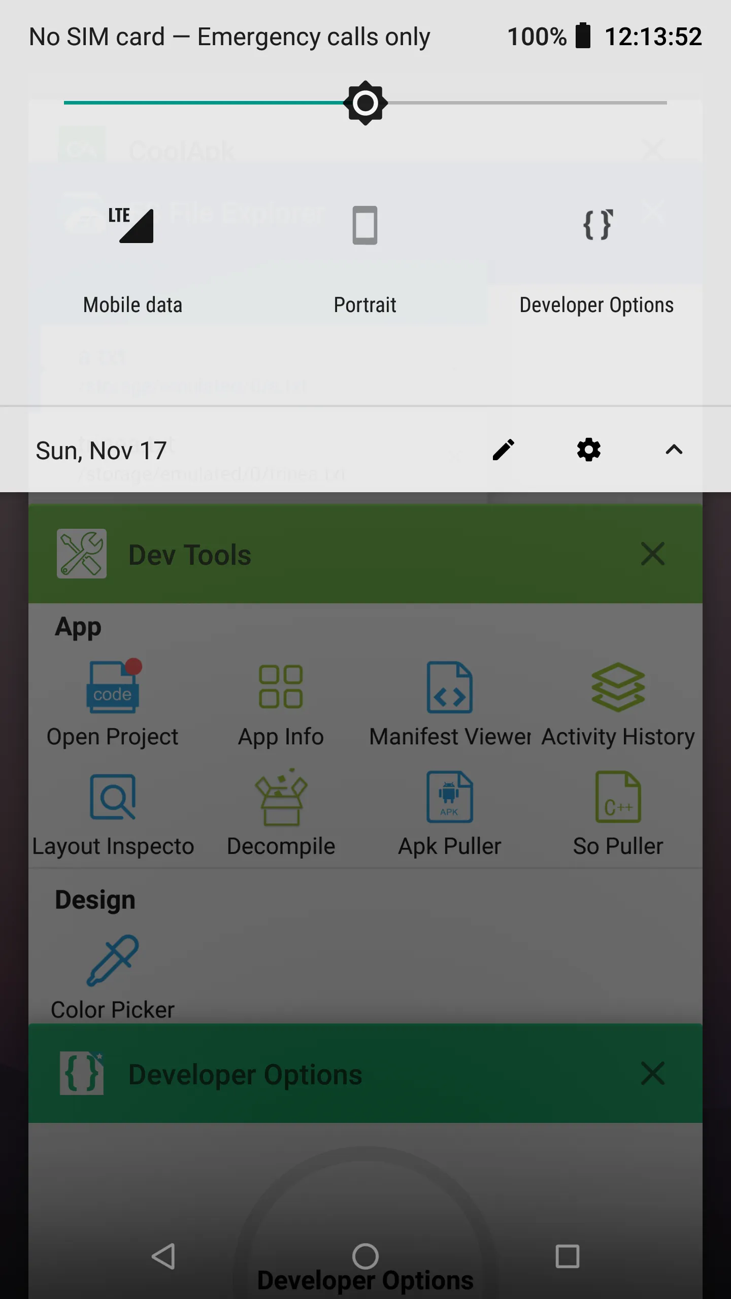 Developer Options | Indus Appstore | Screenshot