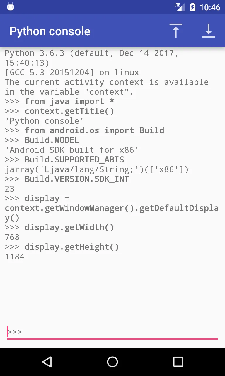 Chaquopy: Python for Android | Indus Appstore | Screenshot