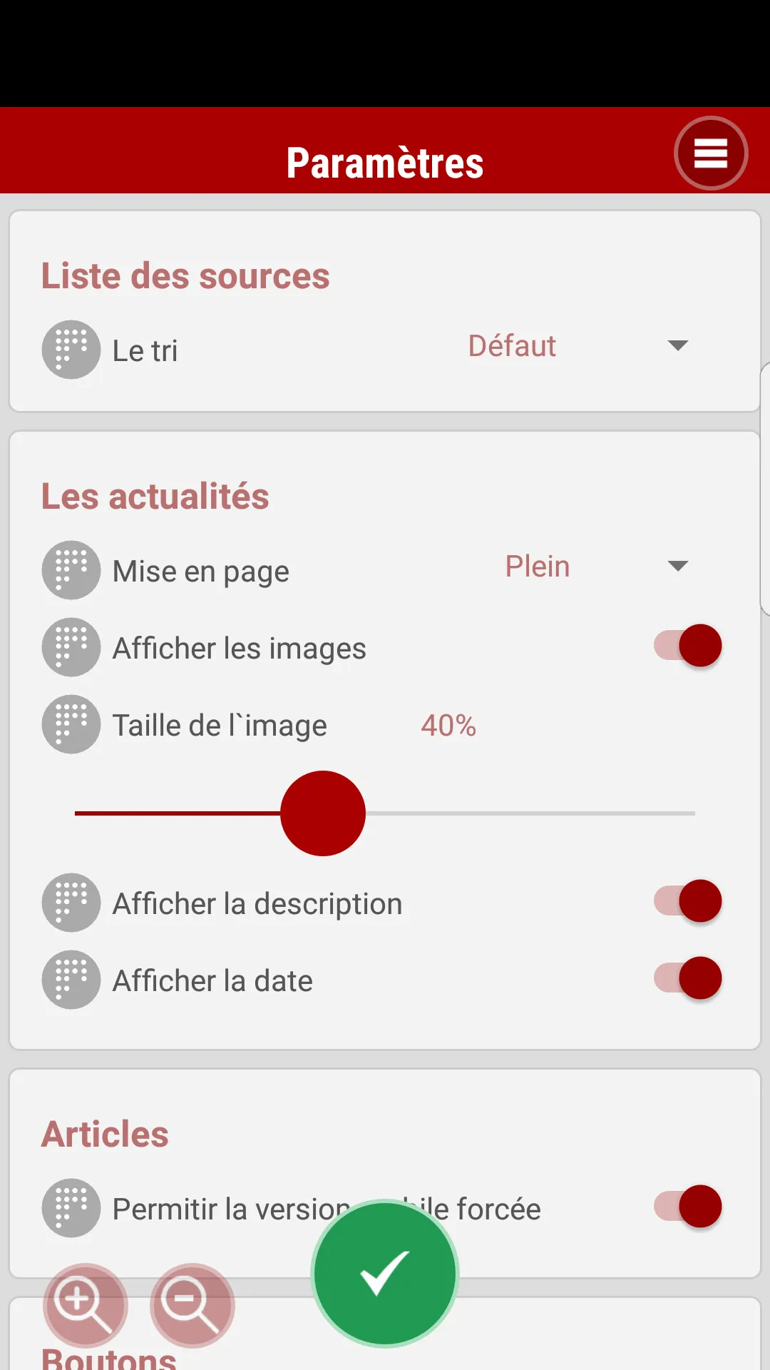 HexActu - Actualités en direct | Indus Appstore | Screenshot