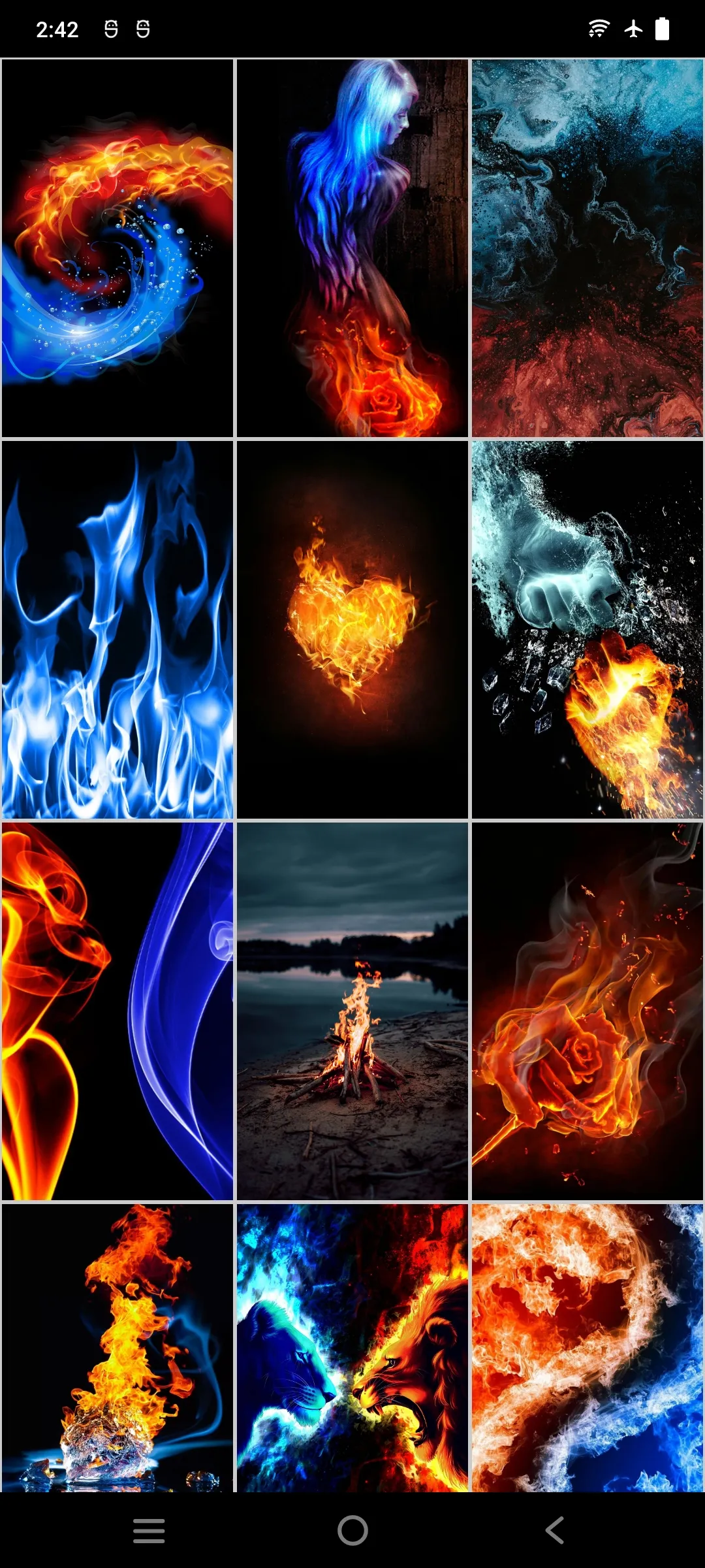 Fire and water Wallpapers | Indus Appstore | Screenshot